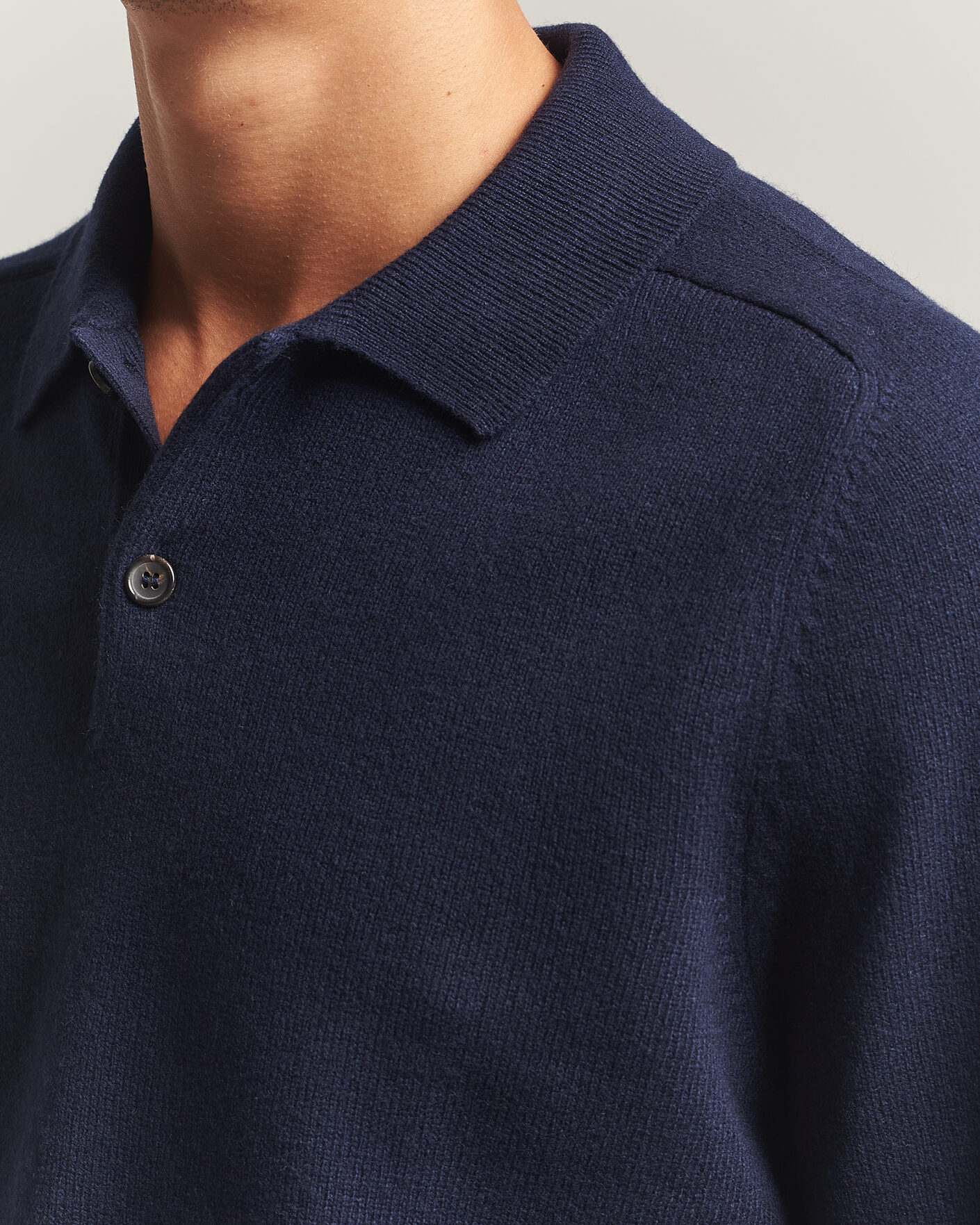Herre | Trøjer | PS Paul Smith | Wool Knitted Polo Navy