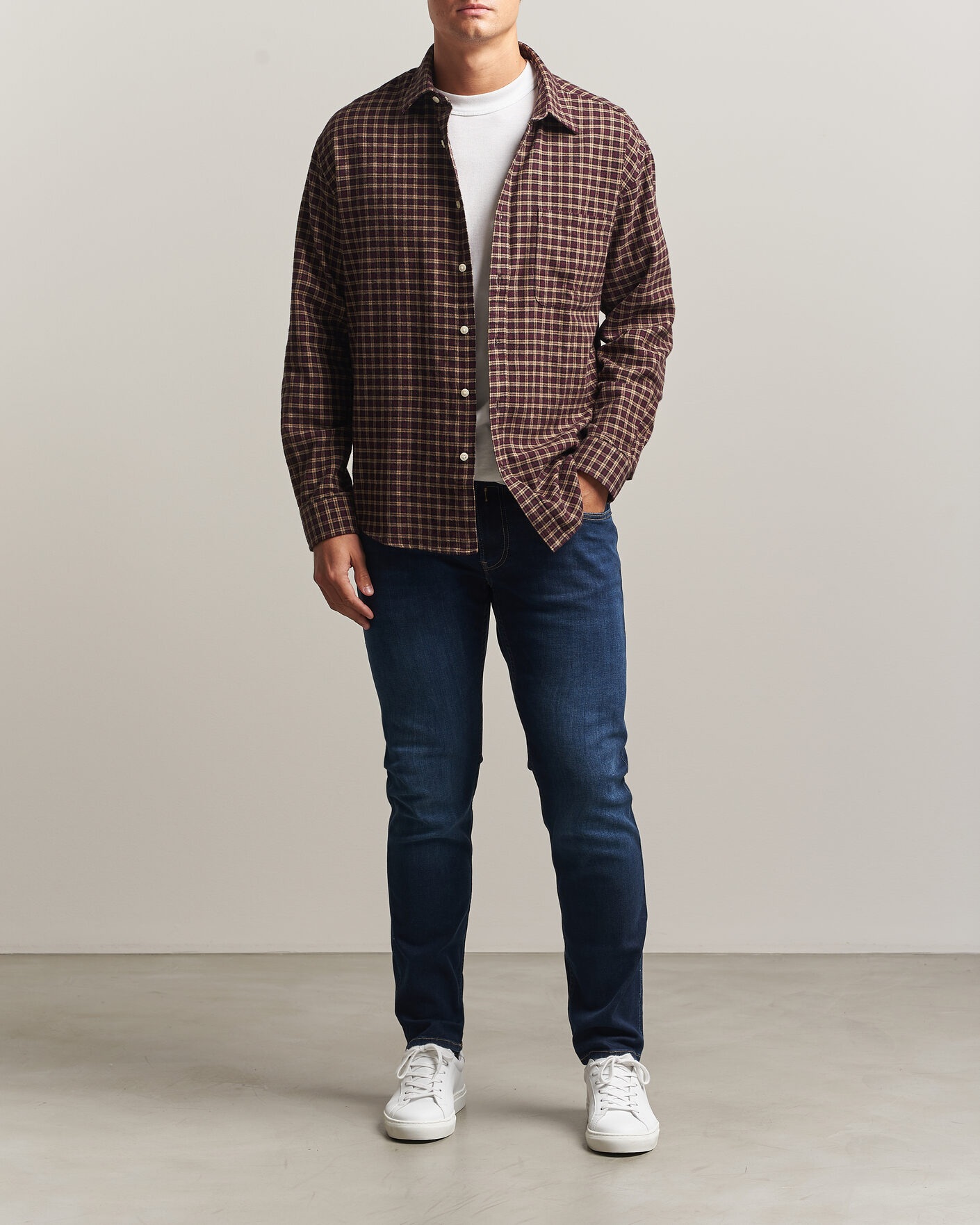 Herre | Jeans | Replay | Anbass Powerstretch Jeans Dark Blue