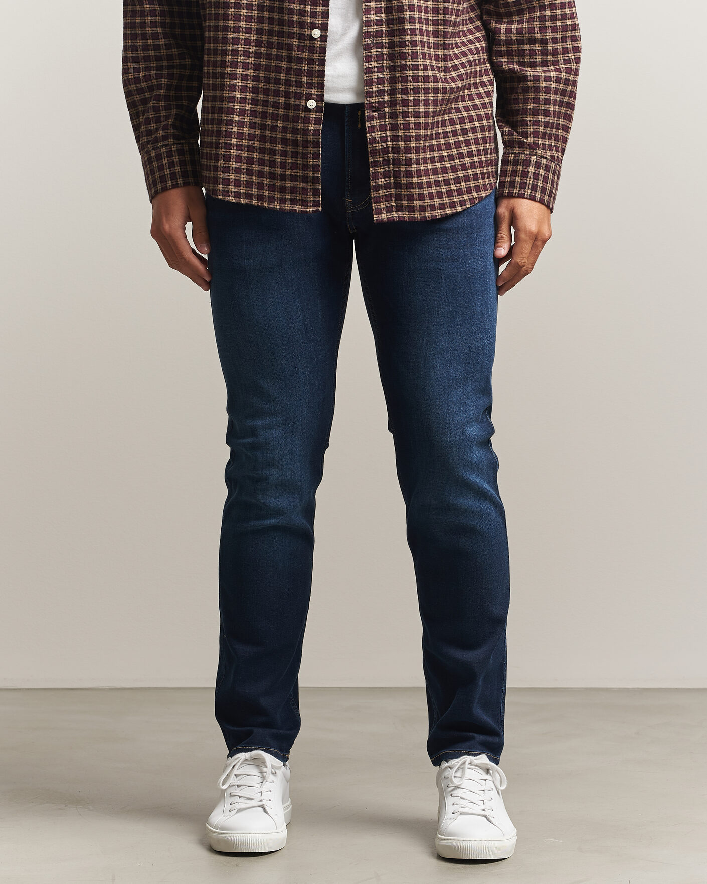 Herre | Jeans | Replay | Anbass Powerstretch Jeans Dark Blue