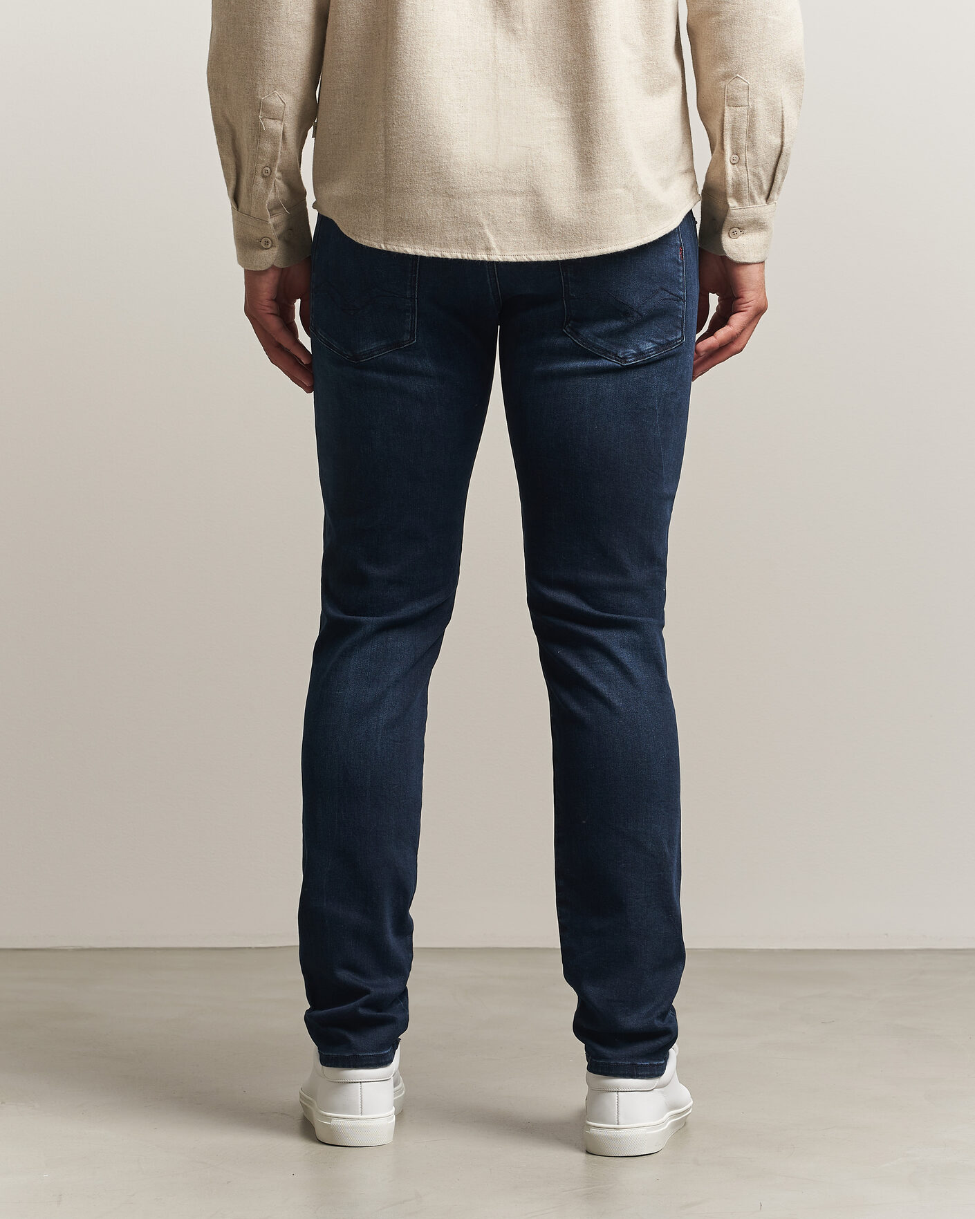 Herre | Jeans | Replay | Anbass Hyperflex Jeans Dark Blue