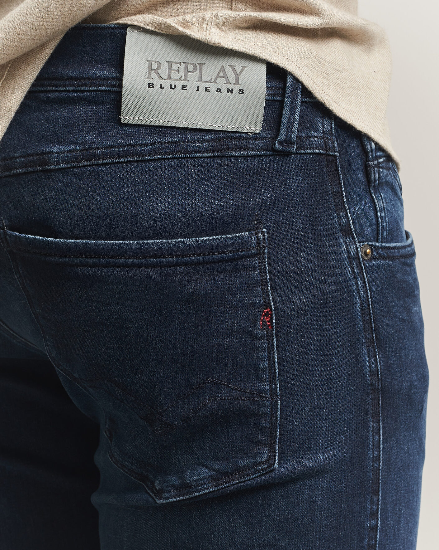 Herre | Jeans | Replay | Anbass Hyperflex Jeans Dark Blue
