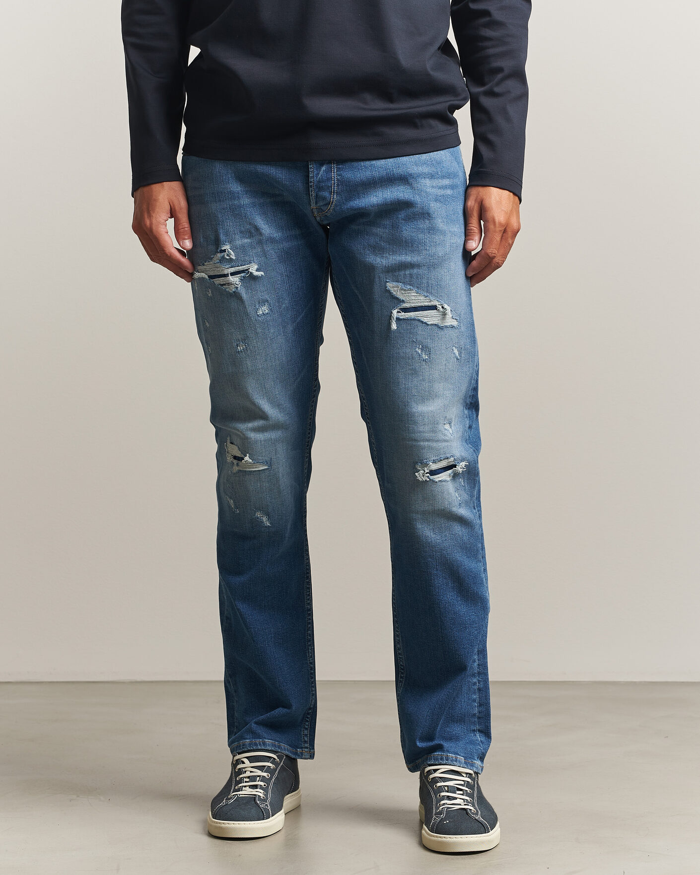 Herre | Jeans | Replay | Grover Super Stretch DNA Jeans Medium Blue