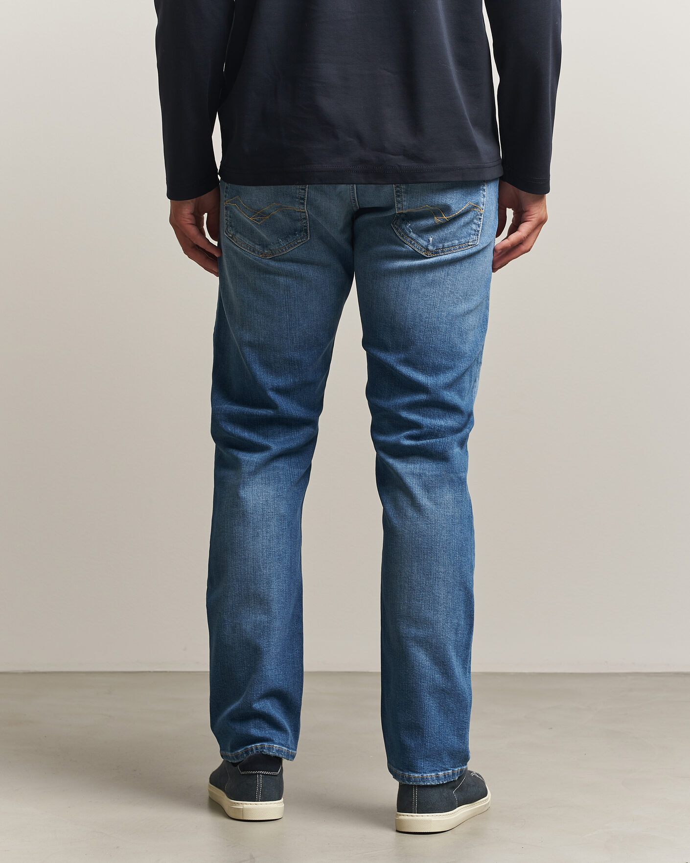 Herre | Jeans | Replay | Grover Super Stretch DNA Jeans Medium Blue