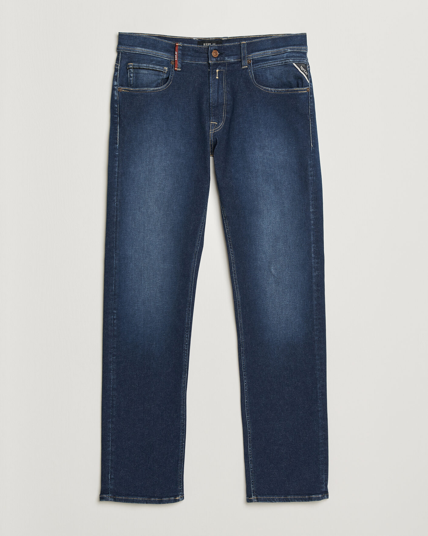 Herre | Jeans | Replay | Grover Hyperflex Jeans Dark Blue