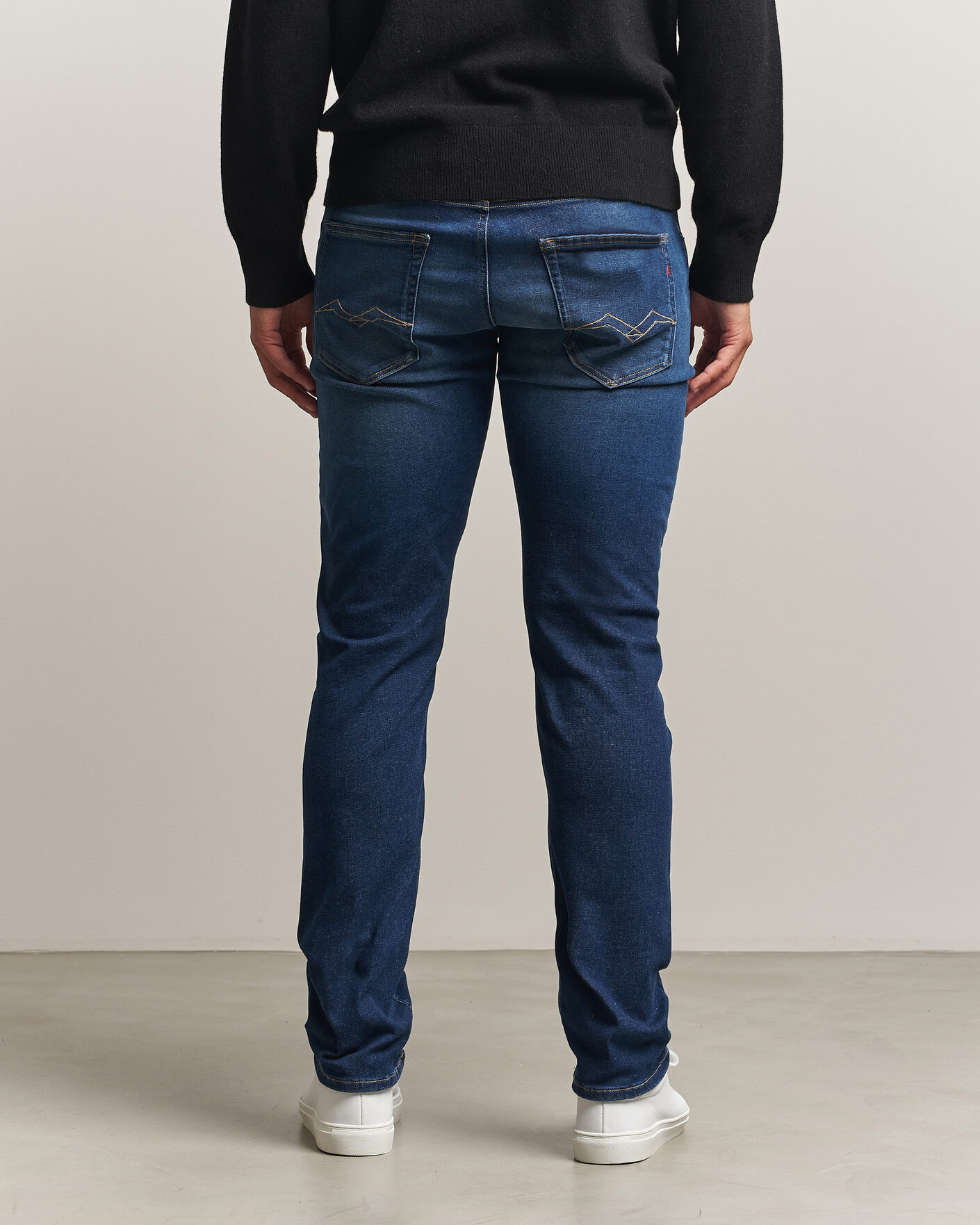 Herre | Jeans | Replay | Grover Hyperflex Jeans Dark Blue