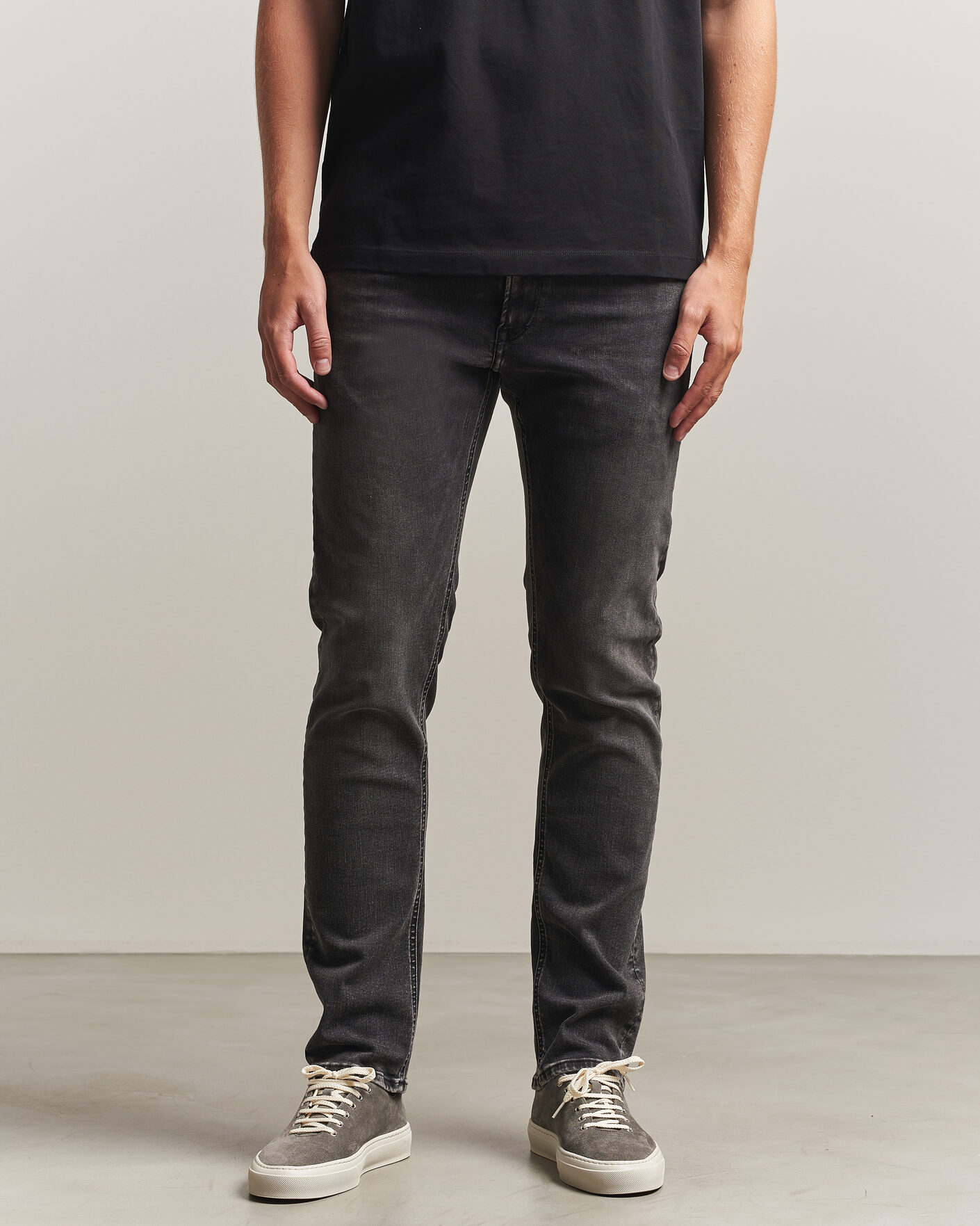 Herre | Jeans | Replay | Grover Hyperflex Jeans Dark Grey