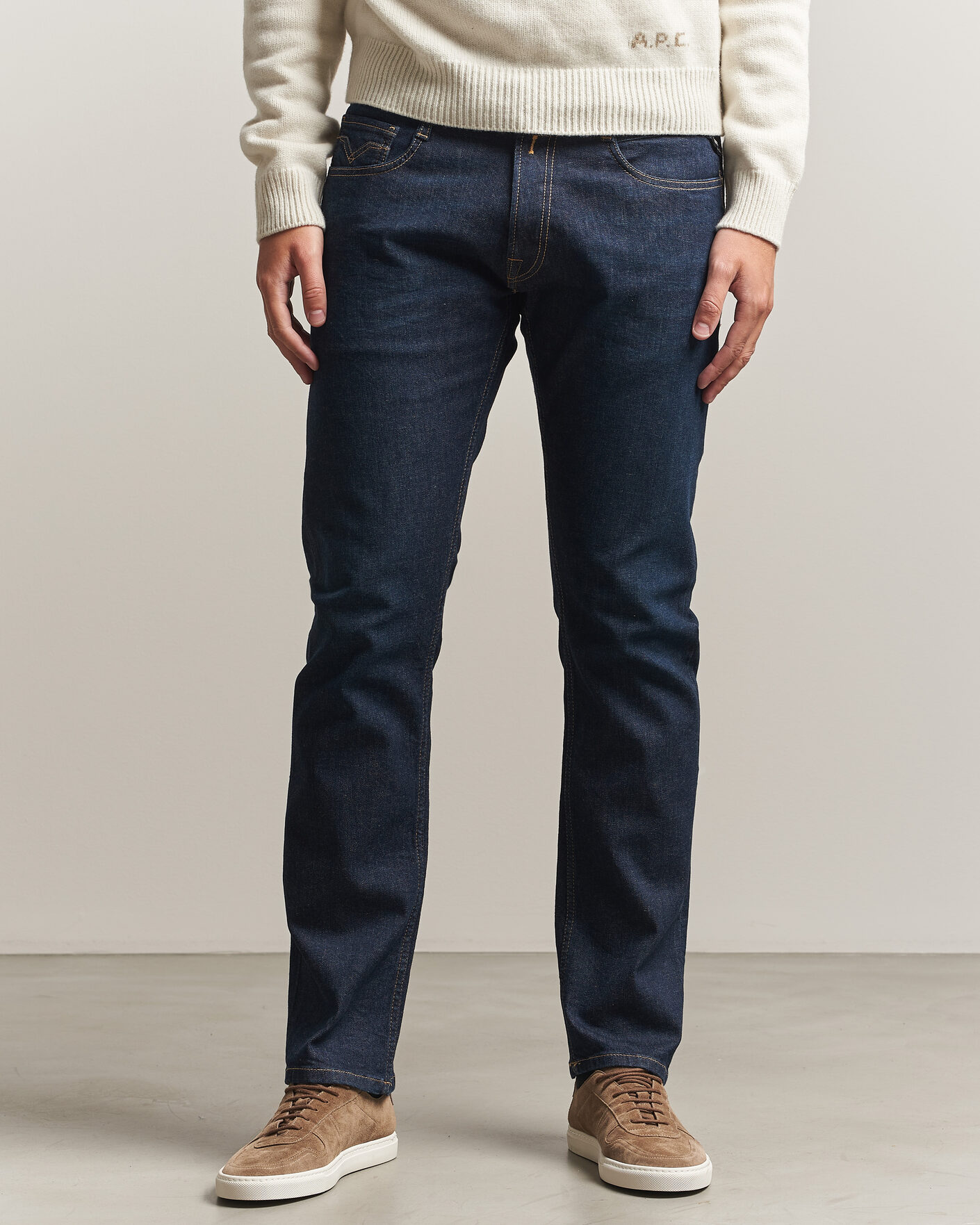 Herre | Jeans | Replay | Rocco Comfort Fit Super Stretch DNA Jeans Dark Blue