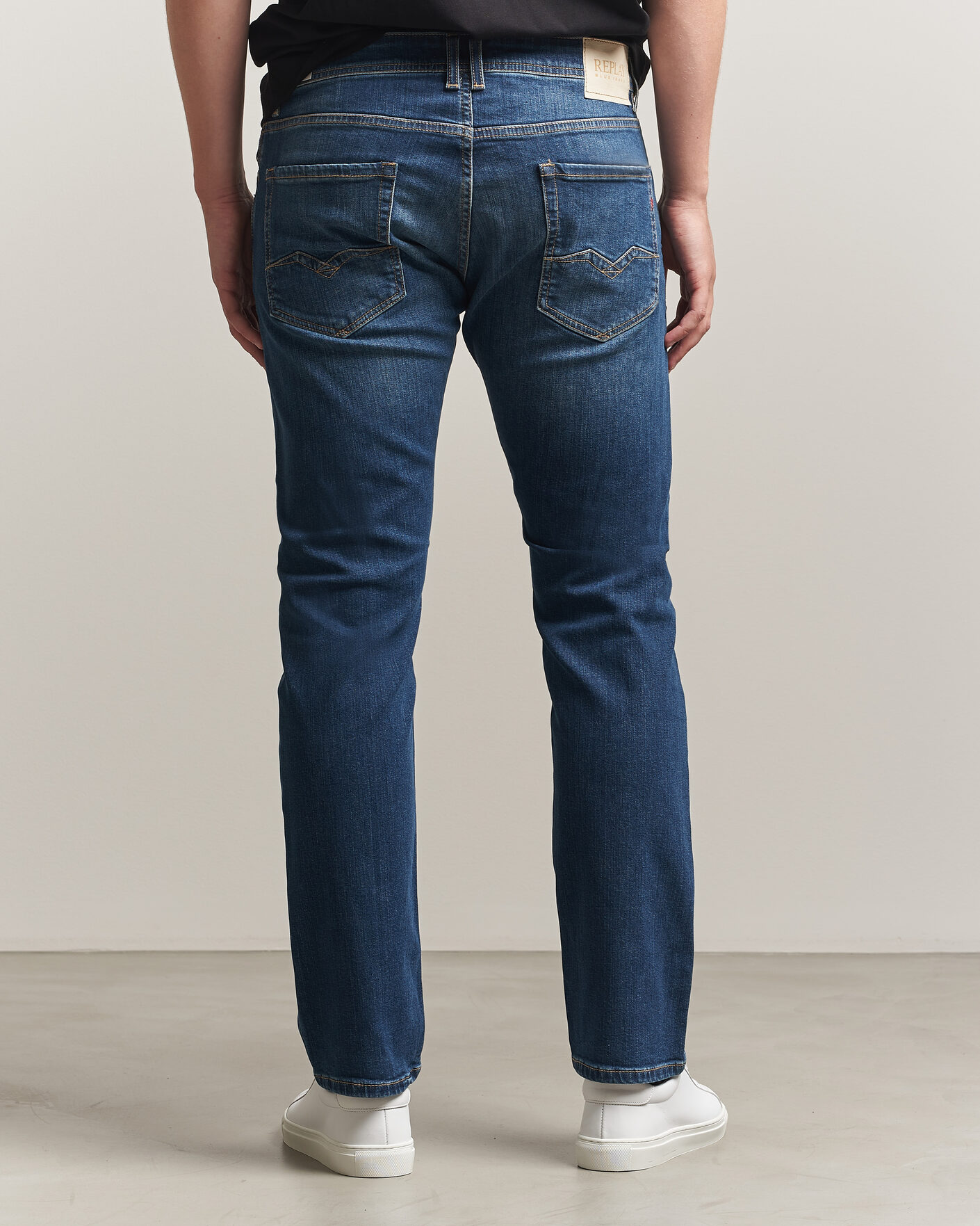Herre | Jeans | Replay | Rocco Comfort Fit Super Stretch DNA Jeans Dark Blue