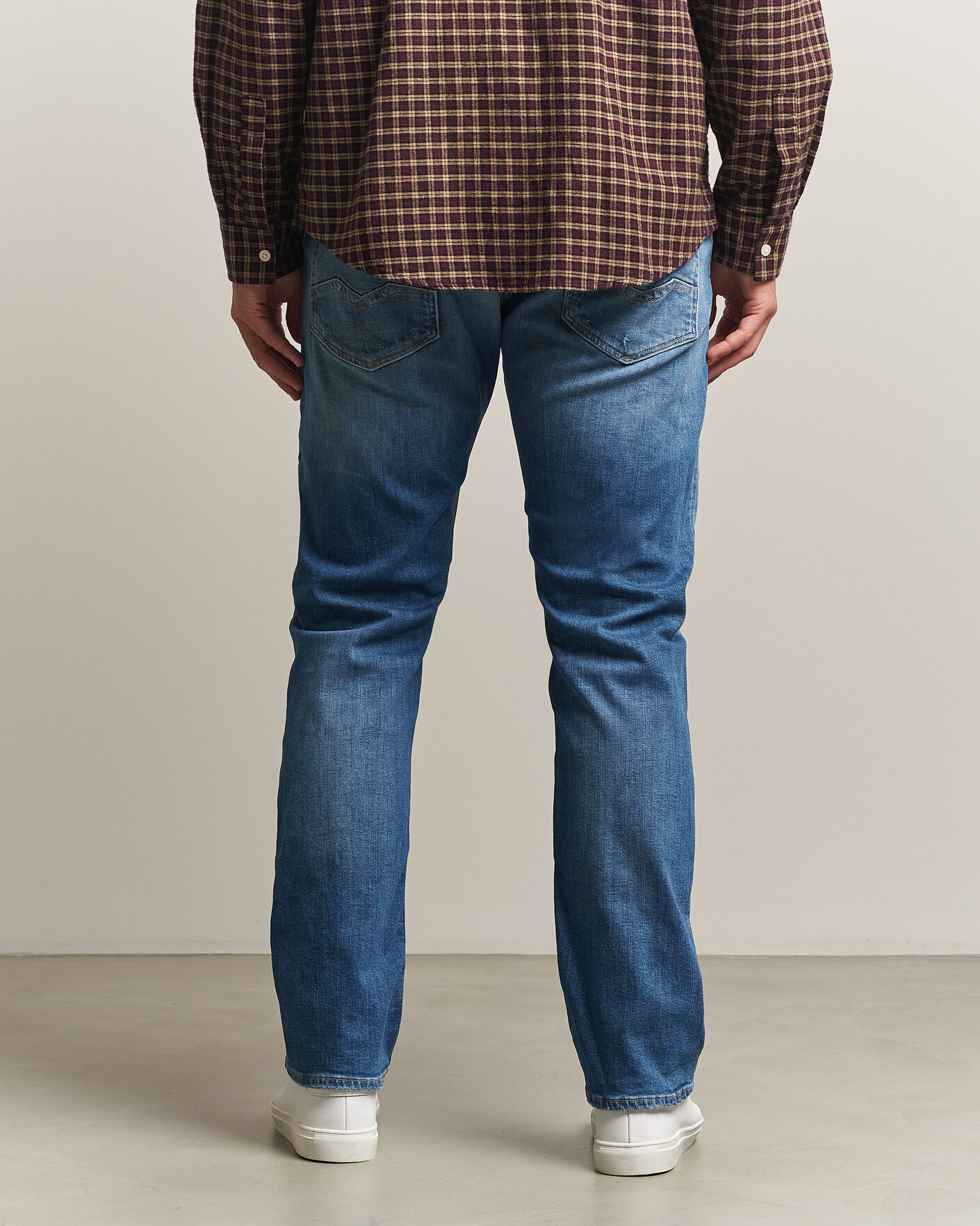 Herre | Jeans | Replay | Rocco Comfort Fit Super Stretch DNA Jeans Medium Blue