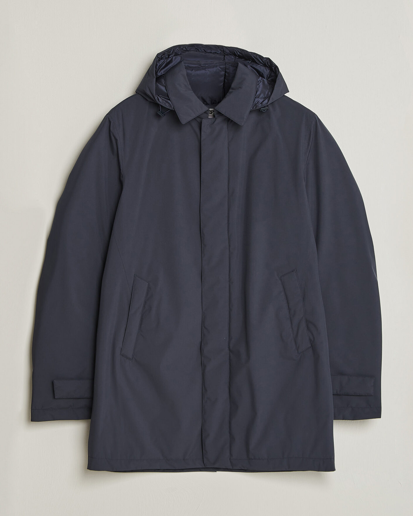Herre | Jakker | Herno | Waterproof Nylon Coat Navy
