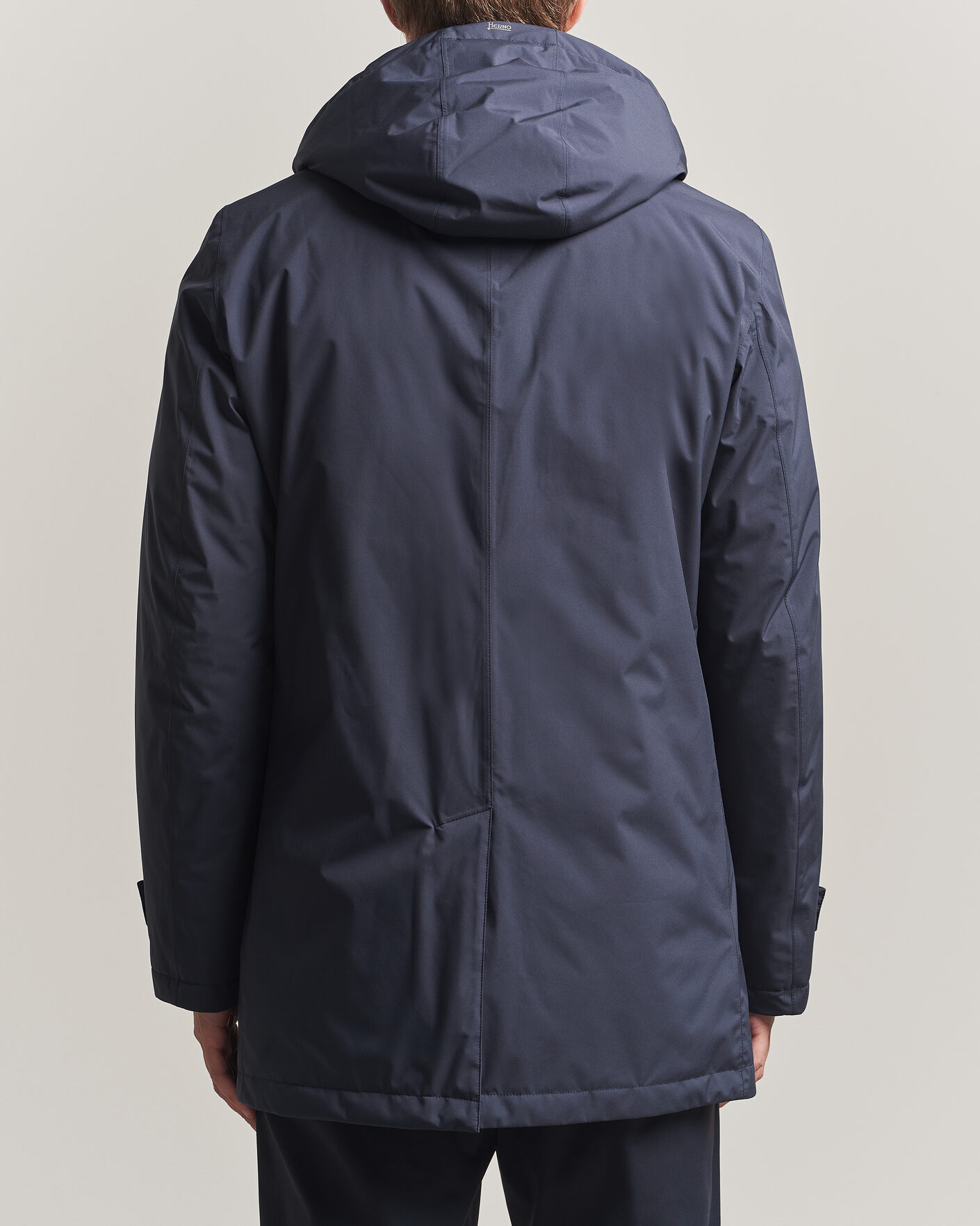 Herre | Jakker | Herno | Waterproof Nylon Coat Navy