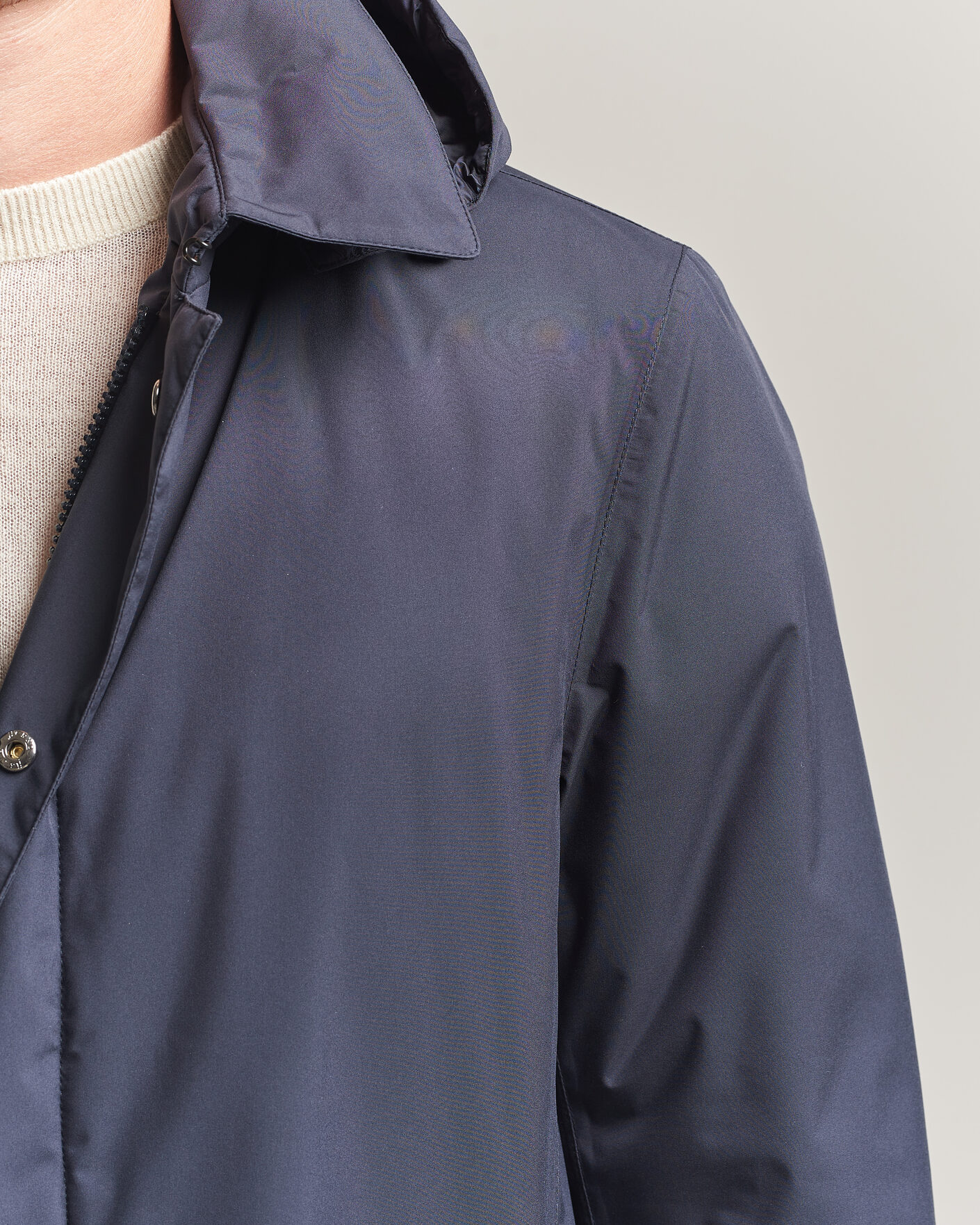 Herre | Jakker | Herno | Waterproof Nylon Coat Navy