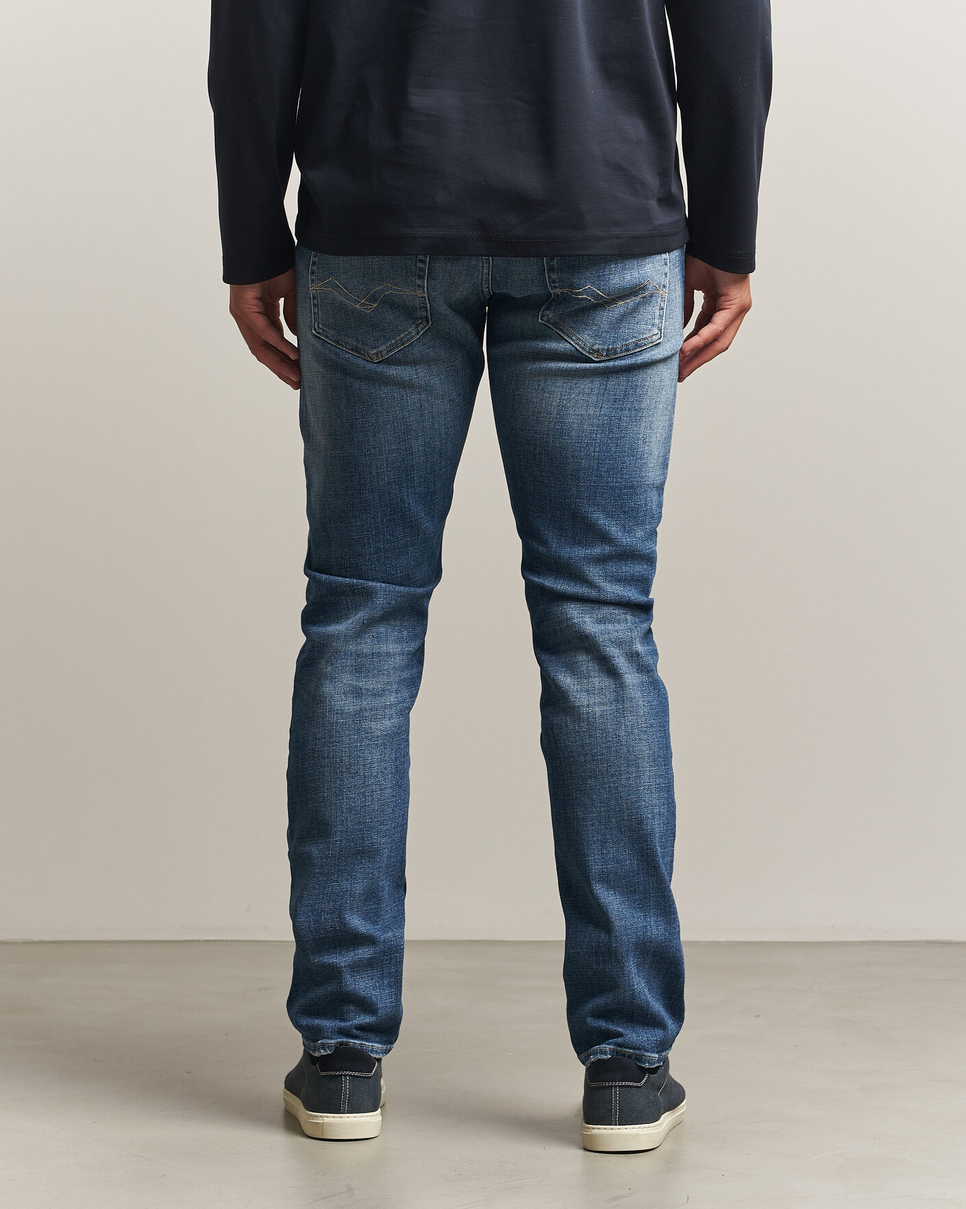 Herre | Jeans | Replay | Grover 10 Years Wash Jeans Light Blue