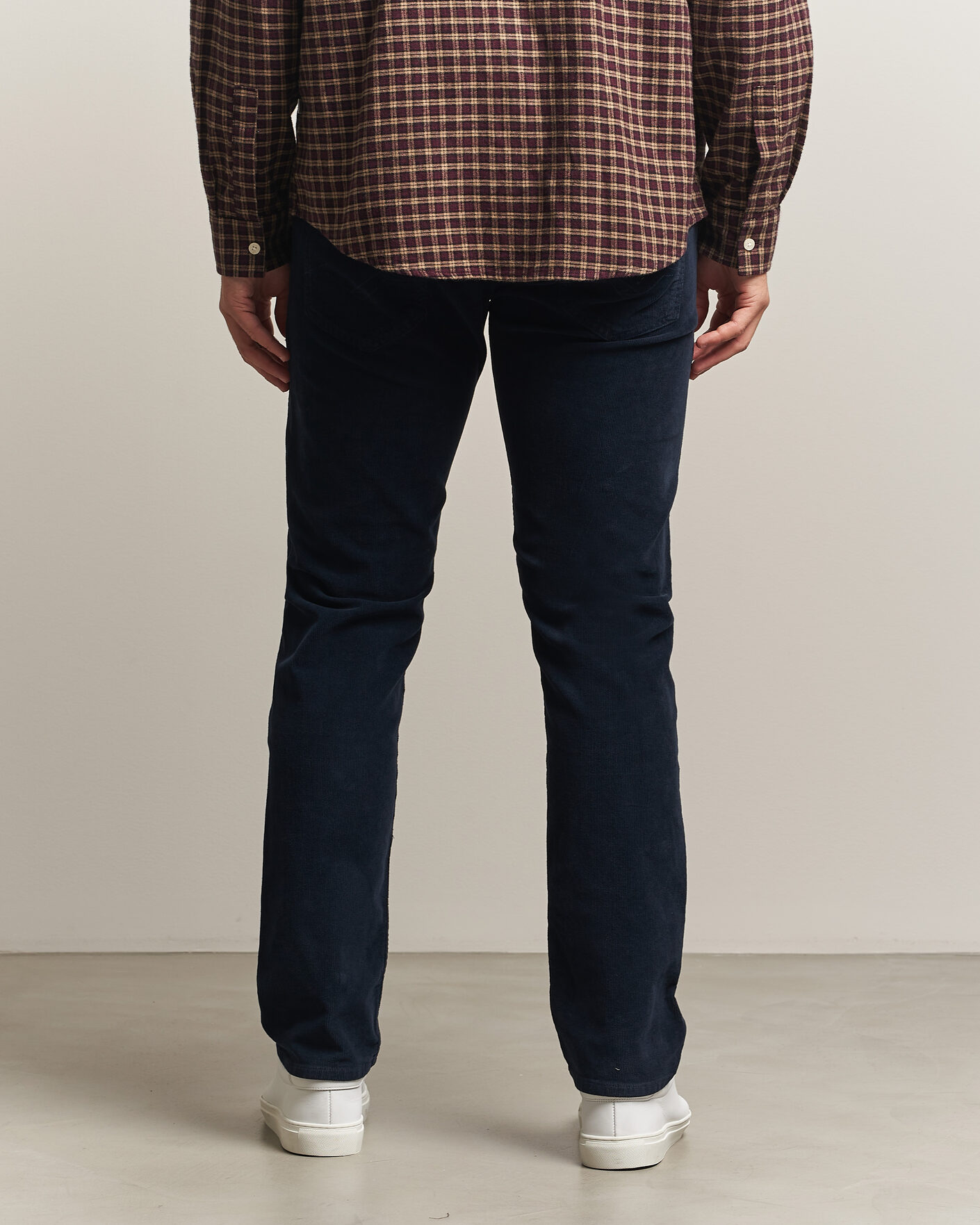 Herre | Bukser | Replay | Grover Corduroy 5-Pocket Pants Navy