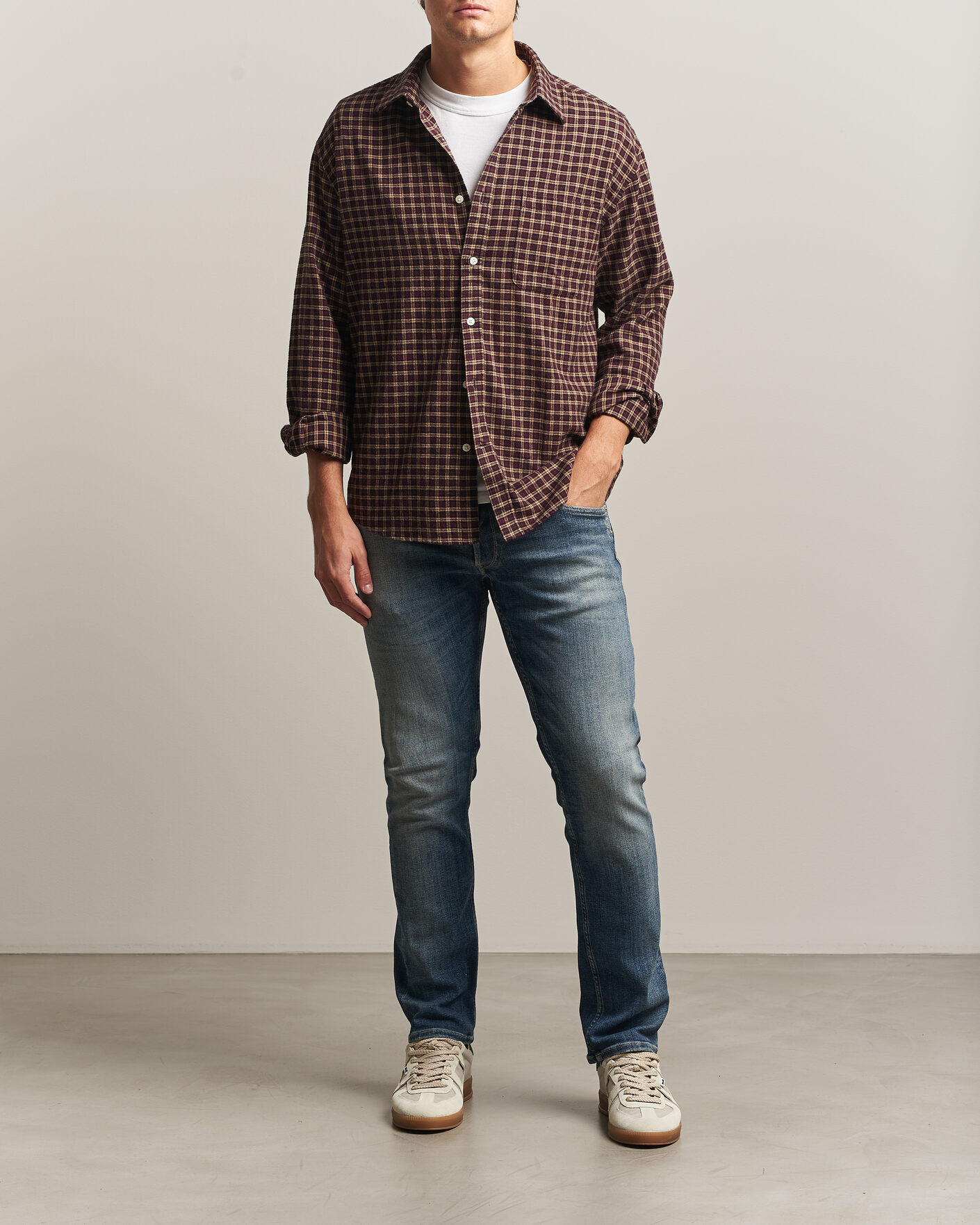 Herre | Jeans | Replay | Grover 5 Years Wash Jeans Medium Blue