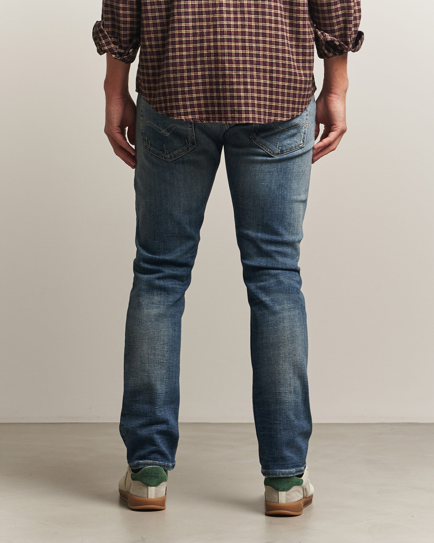 Herre | Jeans | Replay | Grover 5 Years Wash Jeans Medium Blue