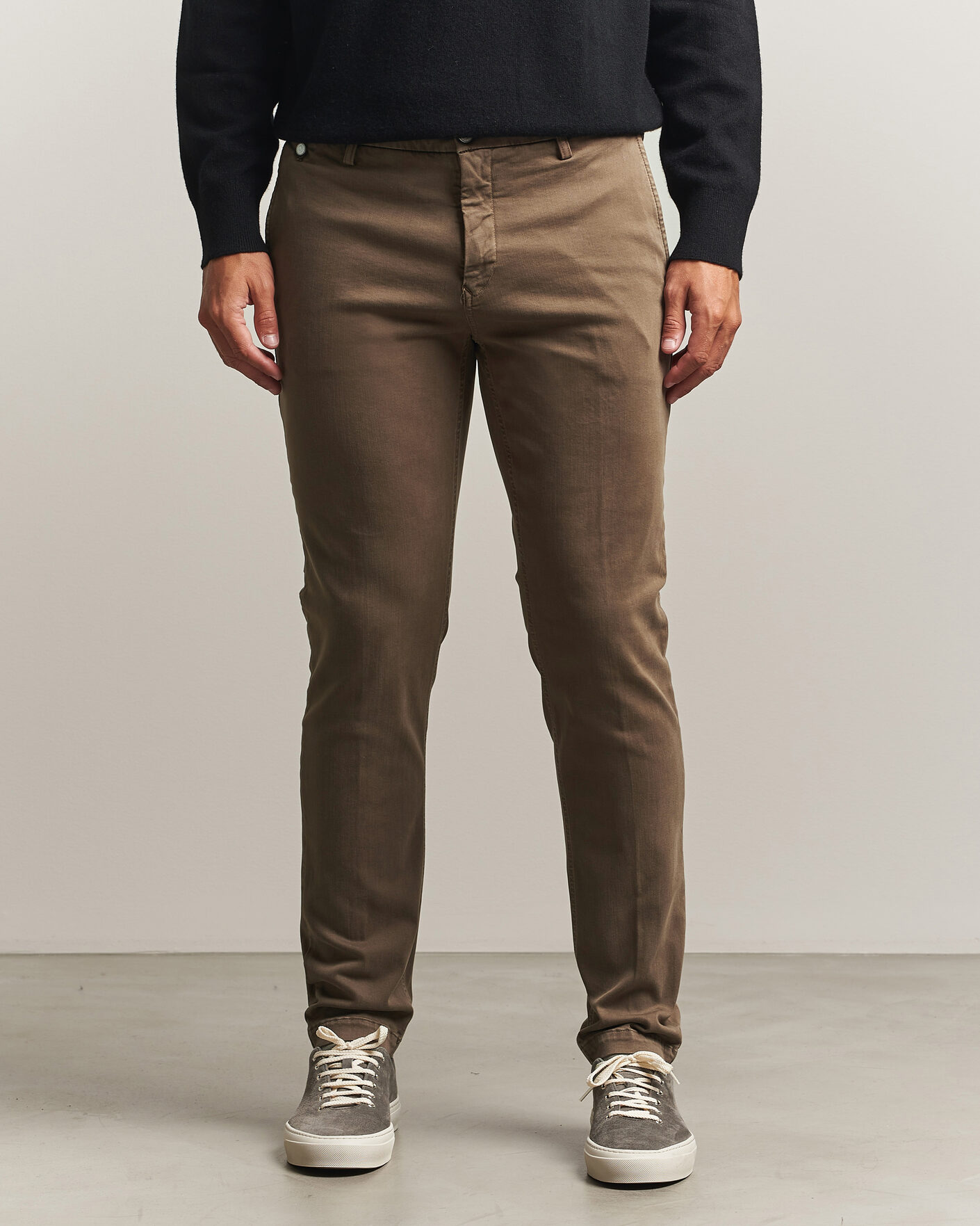 Herre | Bukser | Replay | Benni Hyperflex X-Lite Chinos Brown