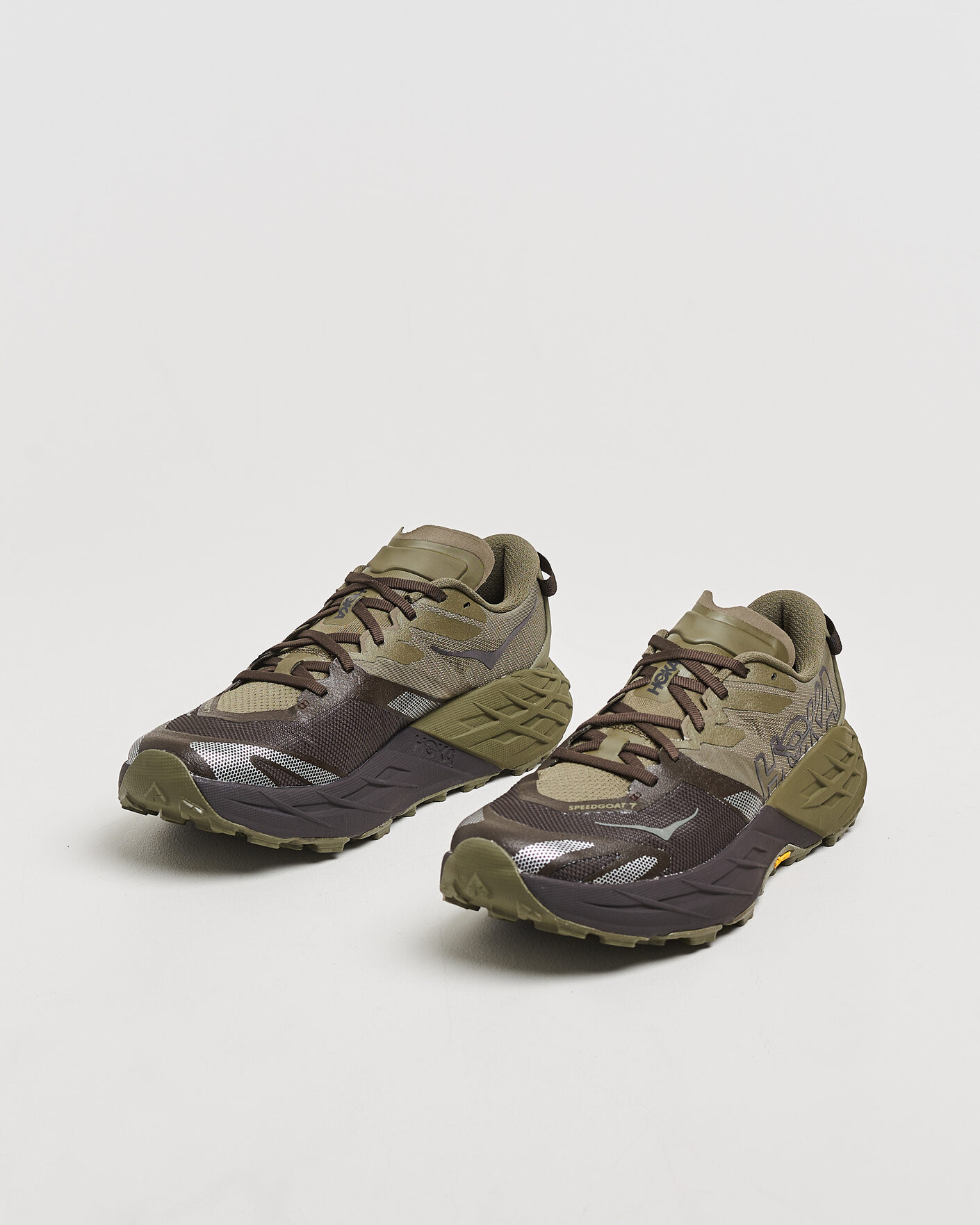 Herre | Vandresko | Hoka | Speedgoat 7 Antique Olive/Black