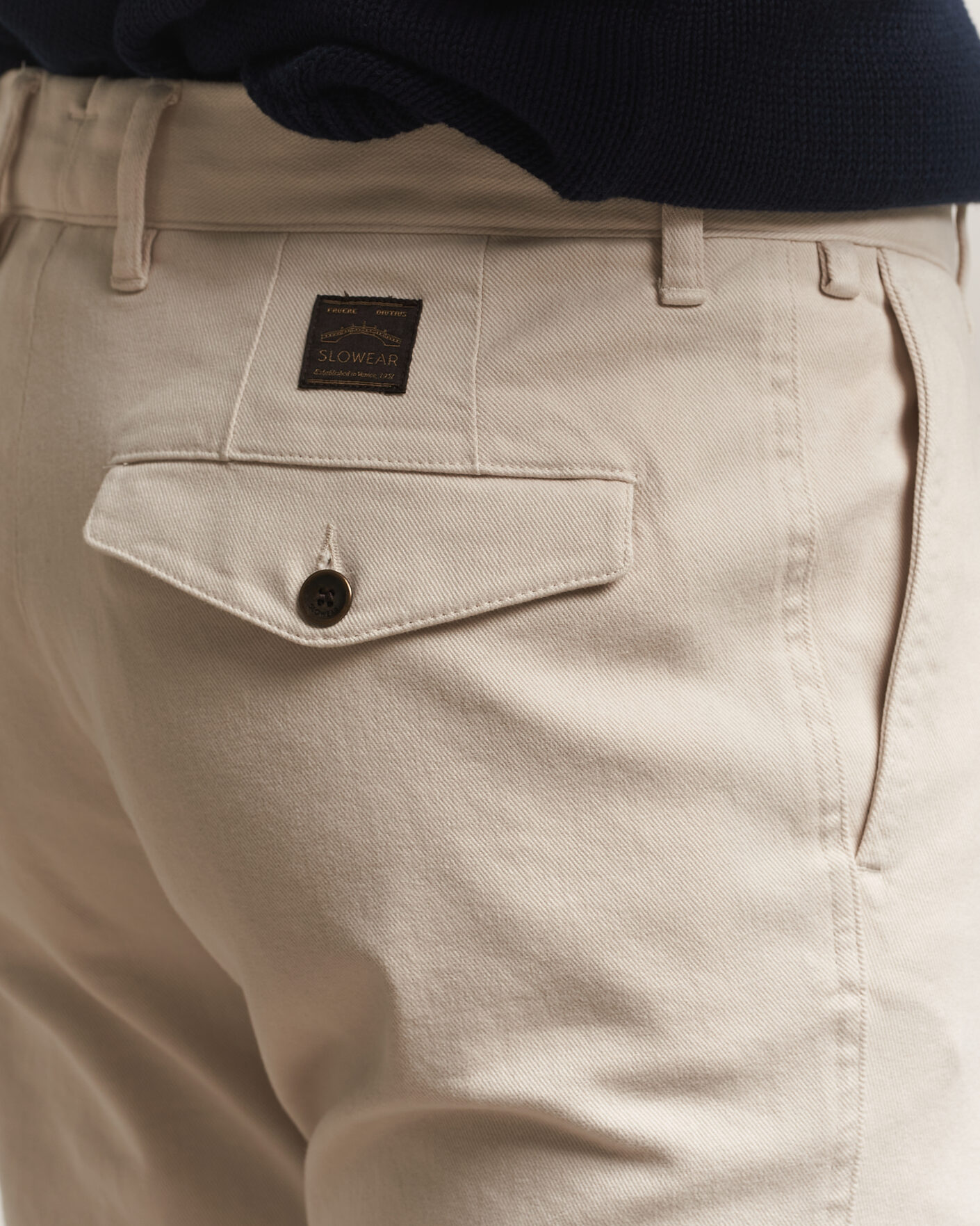 Herre | Bukser | Incotex | Regular Fit Cover Chinos Off White