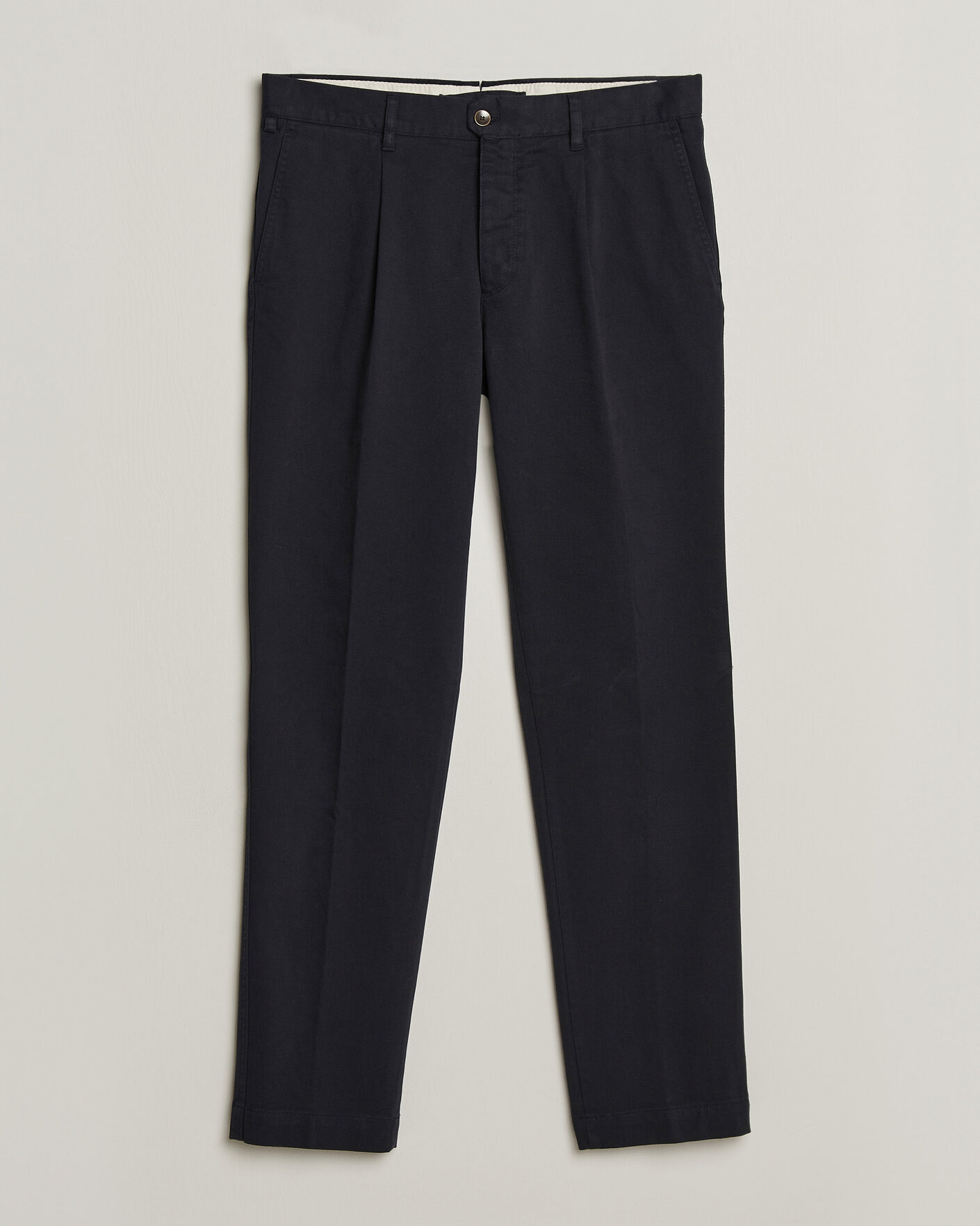 Herre | Bukser | Incotex | Regular Fit Cover Chinos Navy