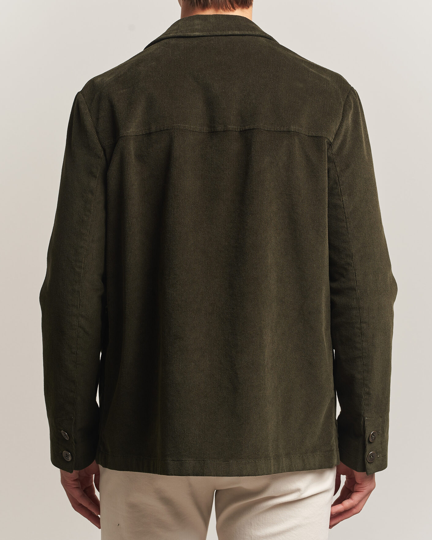 Herre | Blazere & jakker | Incotex | Corduroy Sports Jacket Forest Green