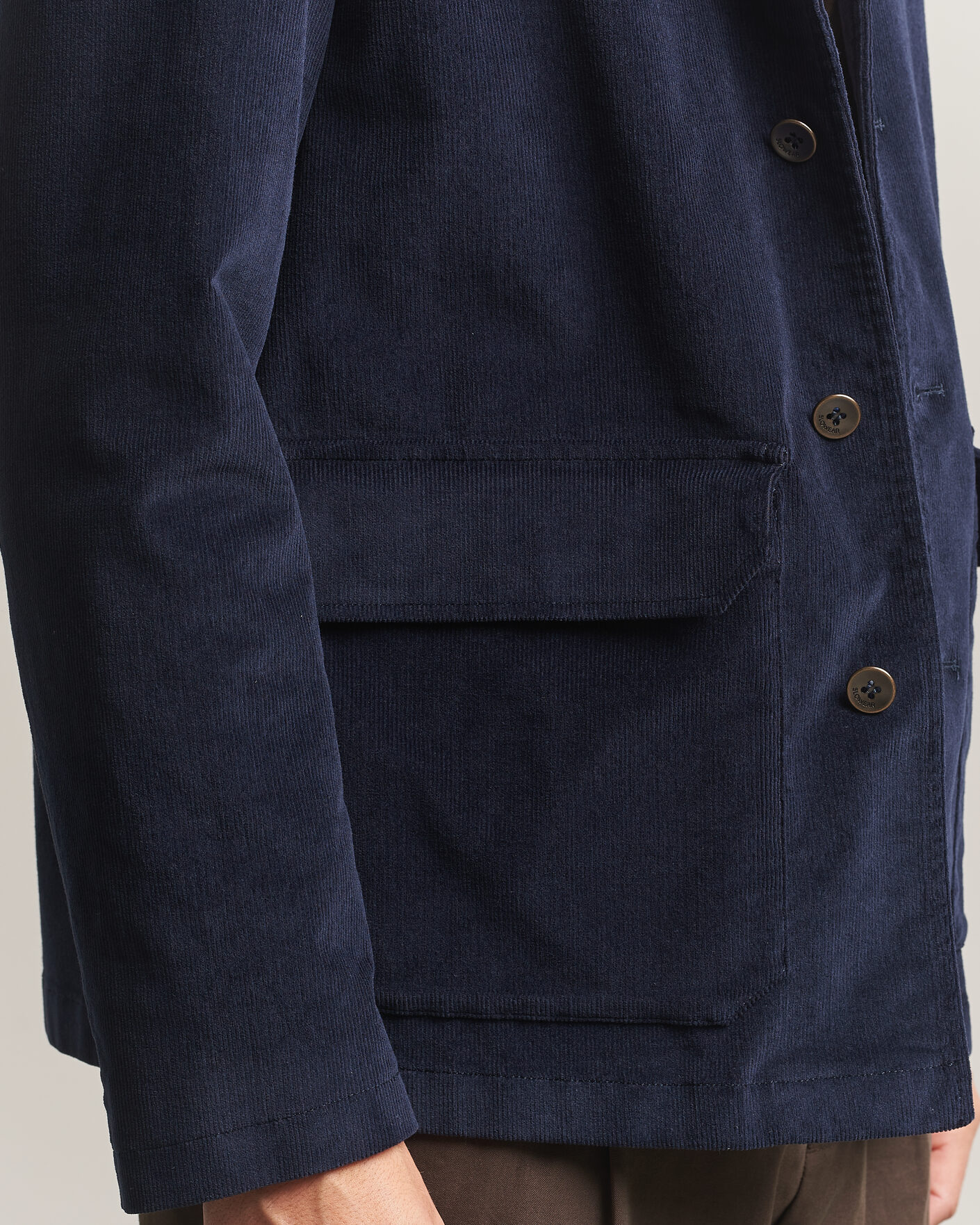 Herre | Blazere & jakker | Incotex | Corduroy Sports Jacket Navy