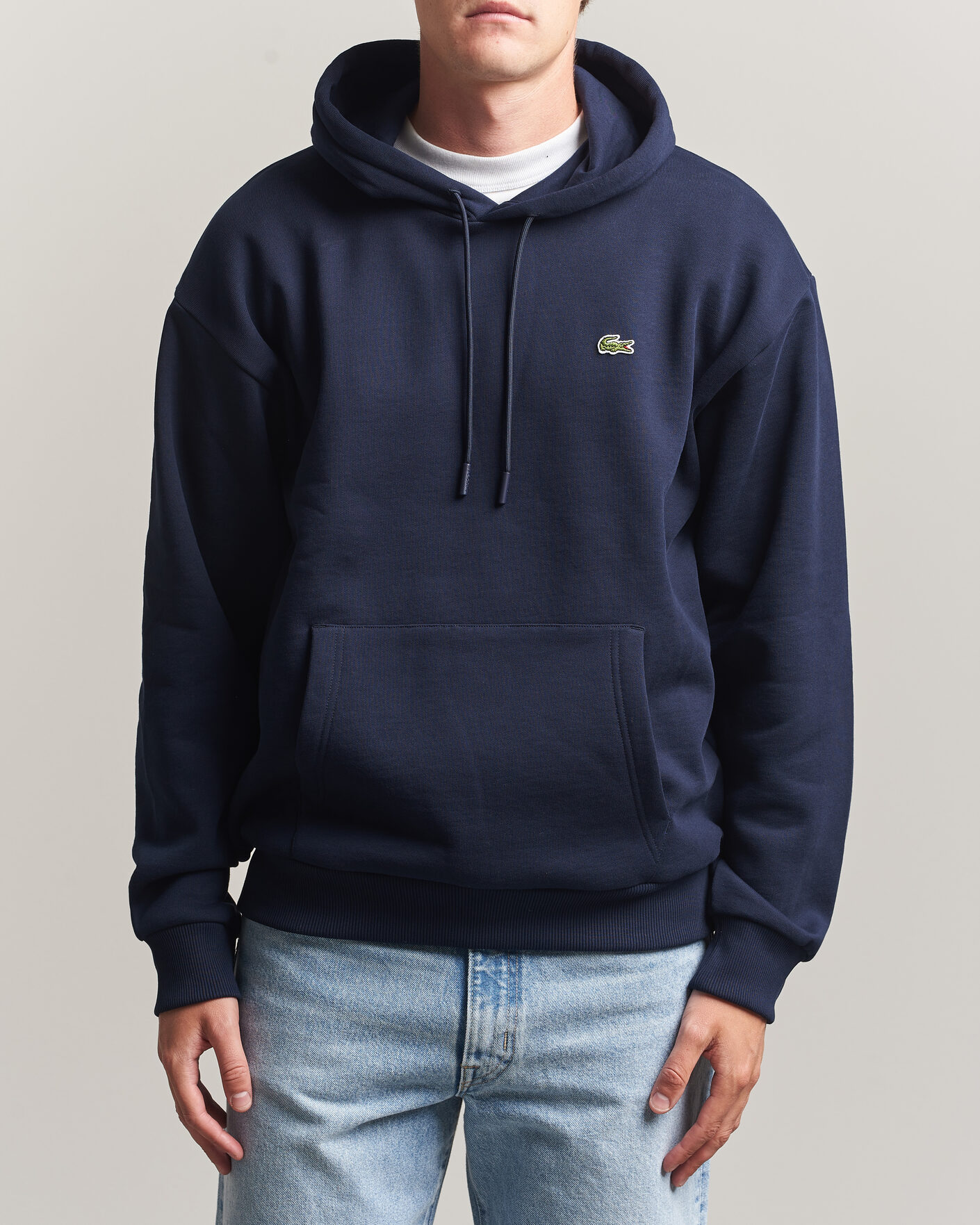 Herre | Trøjer | Lacoste | Hoodie Navy Blue