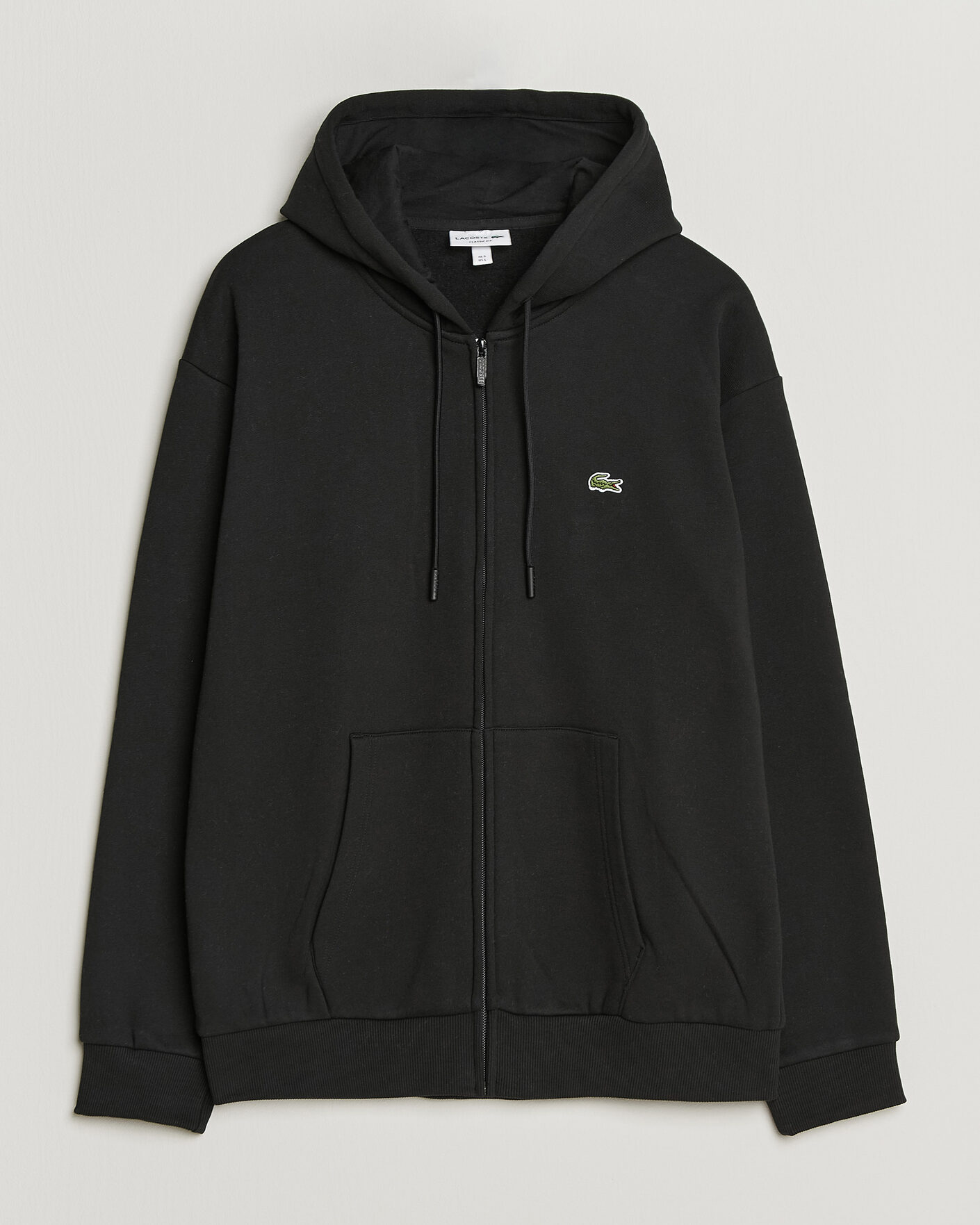 Herre | Trøjer | Lacoste | Full Zip Hoodie Black