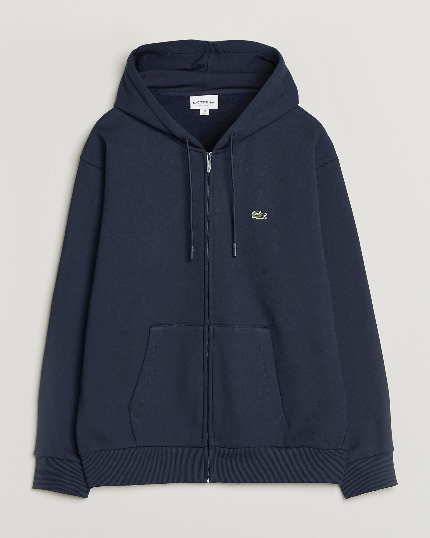 Herre | Trøjer | Lacoste | Full Zip Hoodie Navy Blue
