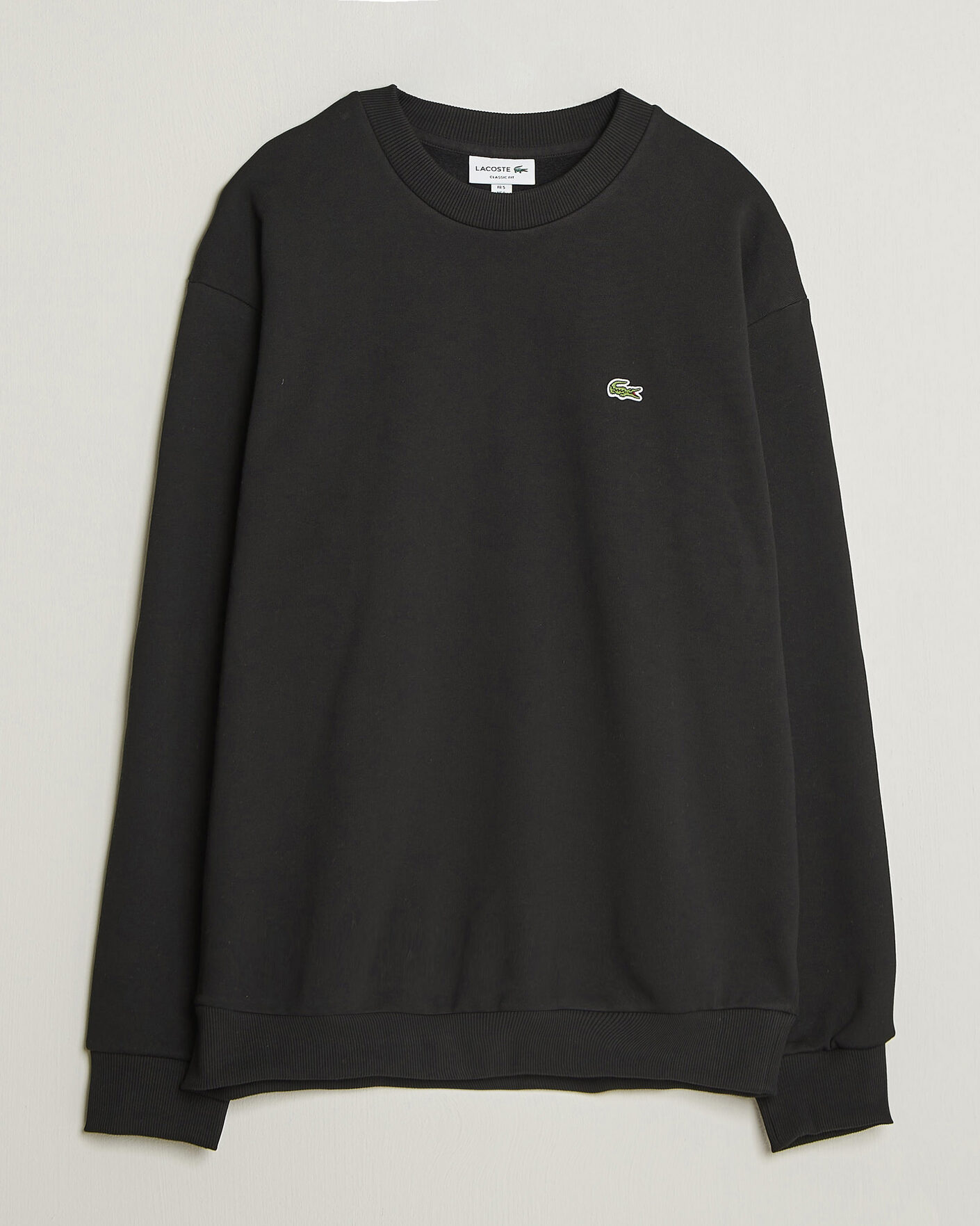 Herre | Trøjer | Lacoste | Crew Neck Sweatshirt Black