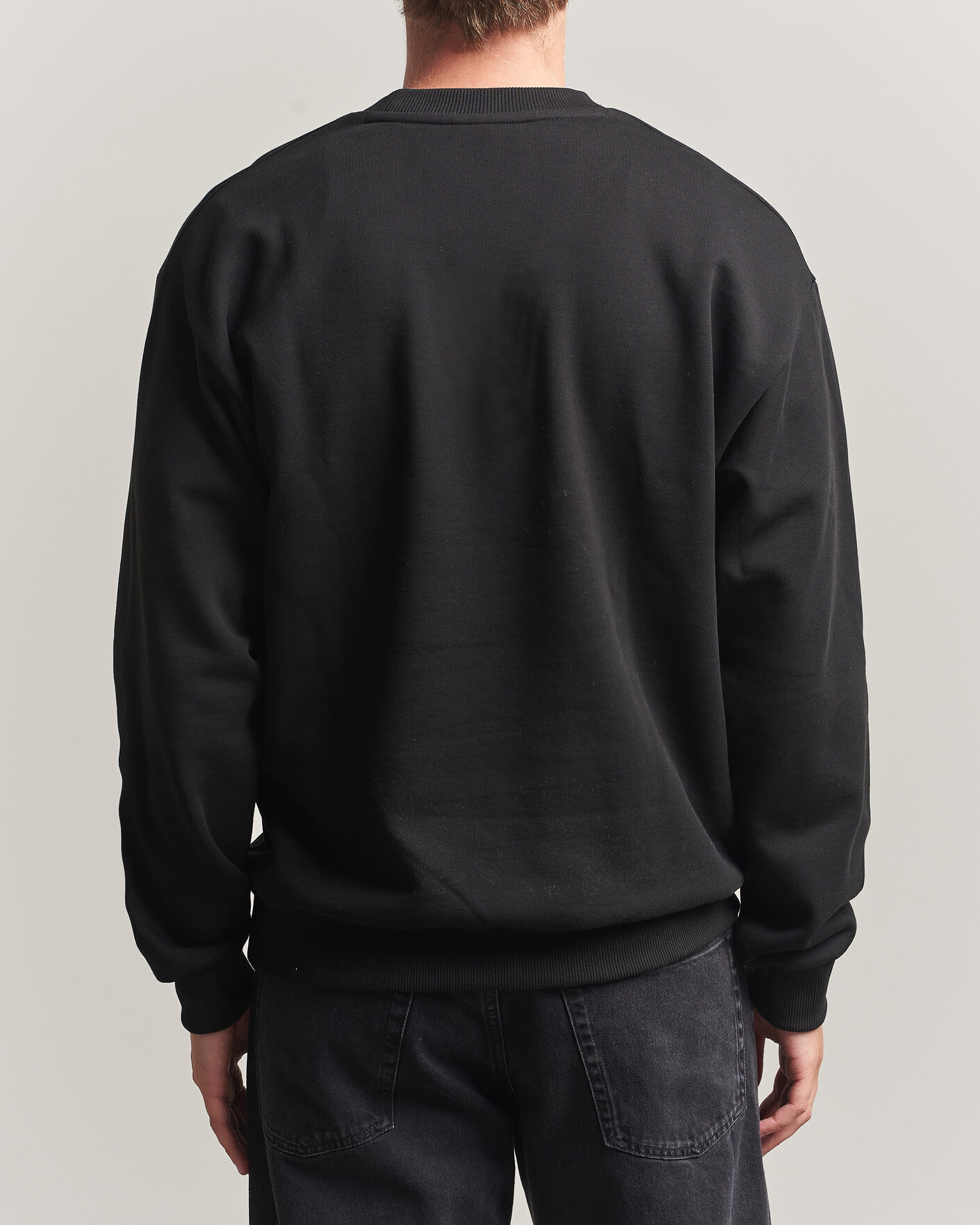 Herre | Trøjer | Lacoste | Crew Neck Sweatshirt Black