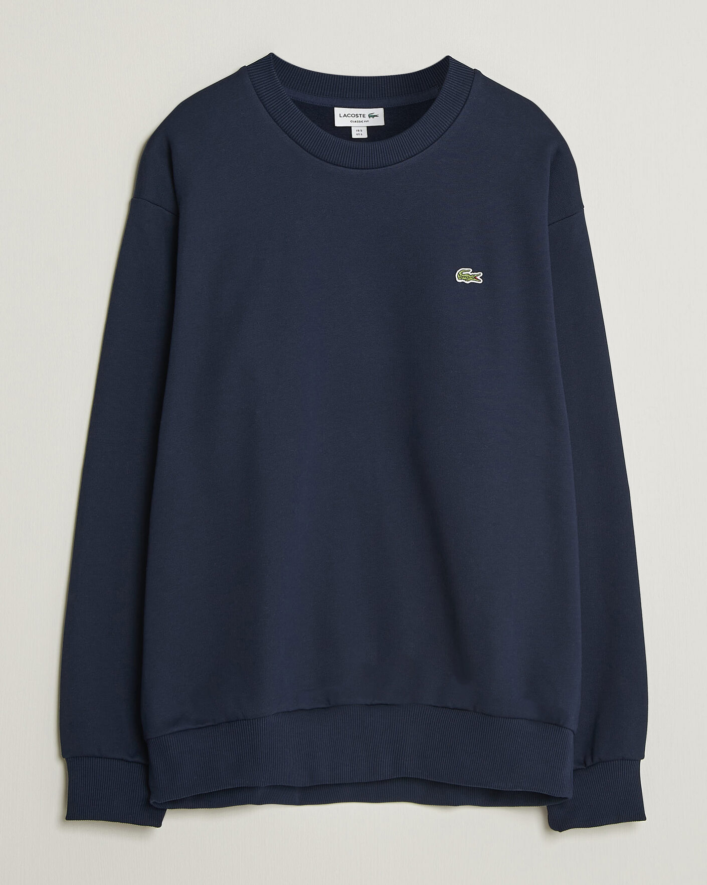 Herre | Trøjer | Lacoste | Crew Neck Sweatshirt Navy Blue