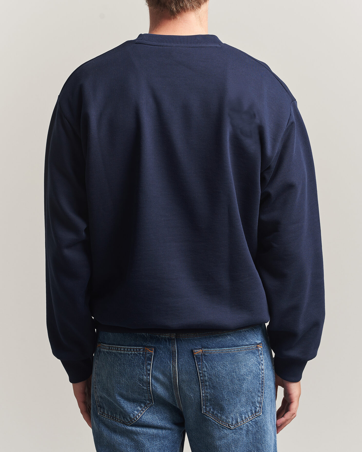 Herre | Trøjer | Lacoste | Crew Neck Sweatshirt Navy Blue