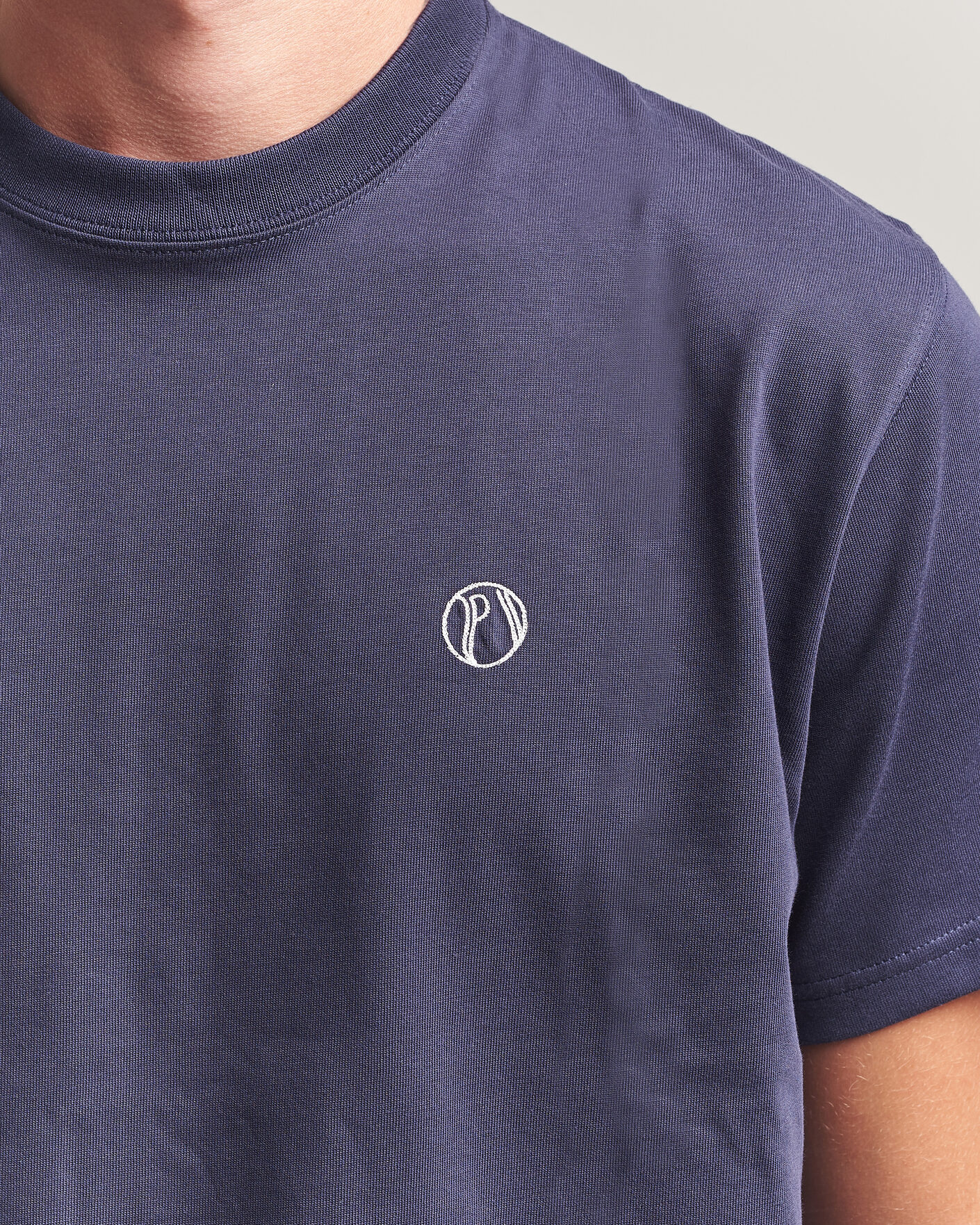 Herre | T-Shirts | Palmes | Ball T-Shirt Navy