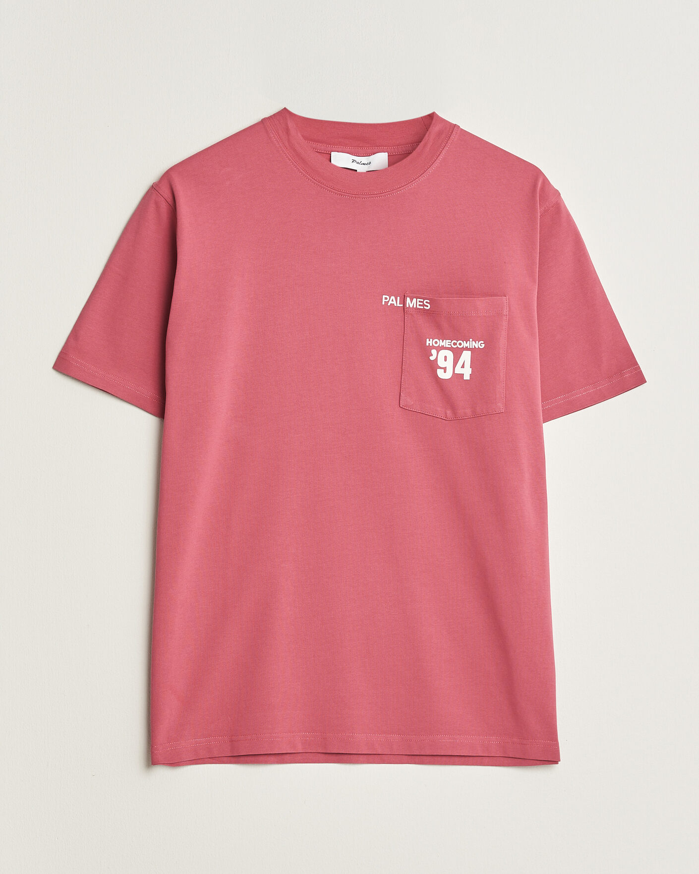 Herre | T-Shirts | Palmes | Forever Pocket T-Shirt Red