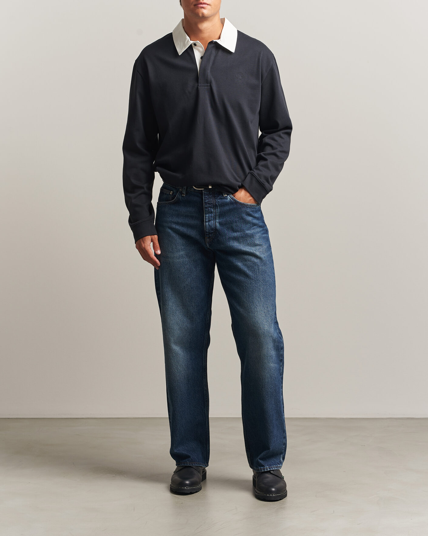 Herre | Trøjer | Palmes | Ball Rugby Shirt Black