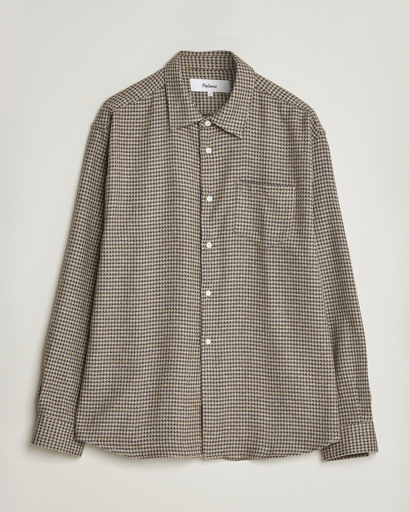Herre | Skjorter | Palmes | Serve Shirt Olive Check