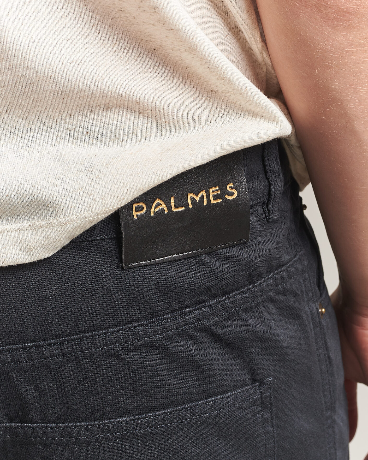 Herre | Bukser | Palmes | Coarse Trousers Black