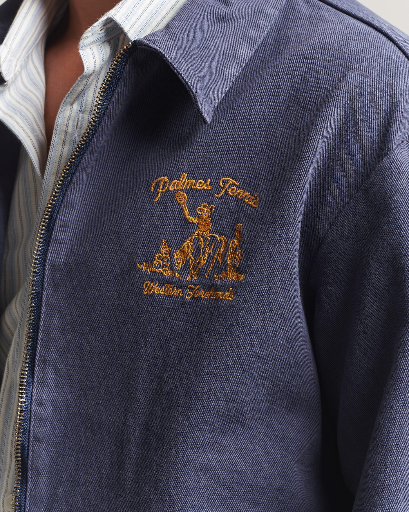 Herre | Jakker | Palmes | Western Zip Jacket Navy