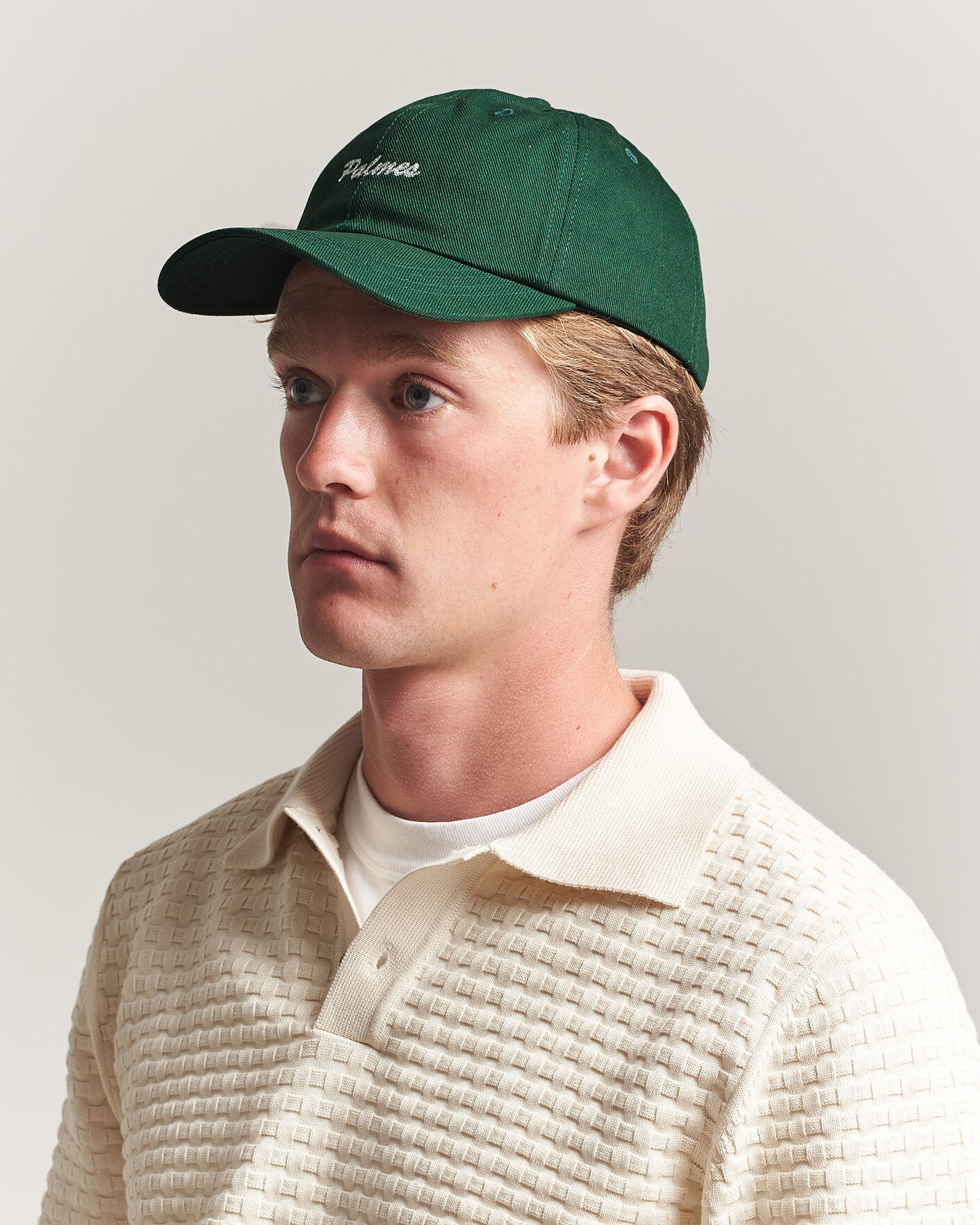 Herre | Hatte & kasketter | Palmes | Logo 6-Panel Cap Dark Green