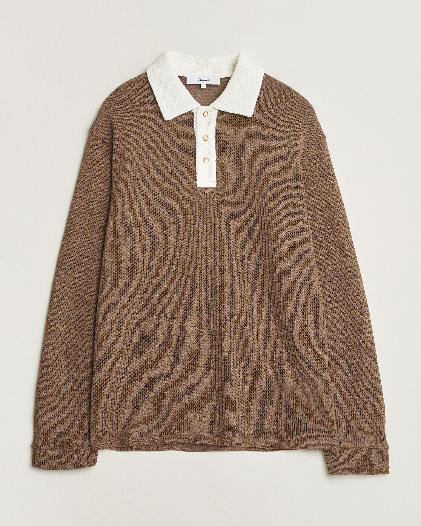 Herre | Trøjer | Palmes | Knitted Rugby Brown
