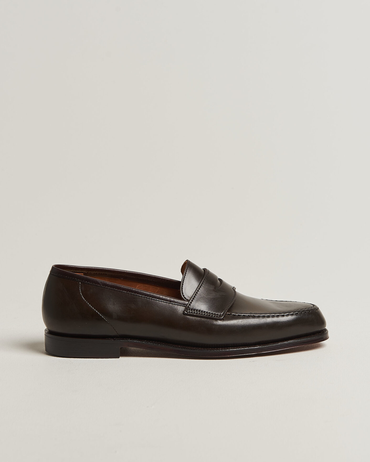 Herre | Loafers | Crockett & Jones | Harvard Dark Brown Shell Cordovan
