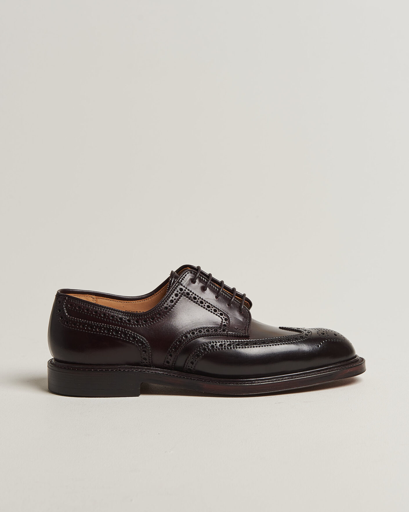Herre | Brogues | Crockett & Jones | Pembroke Burgundy Shell Cordovan