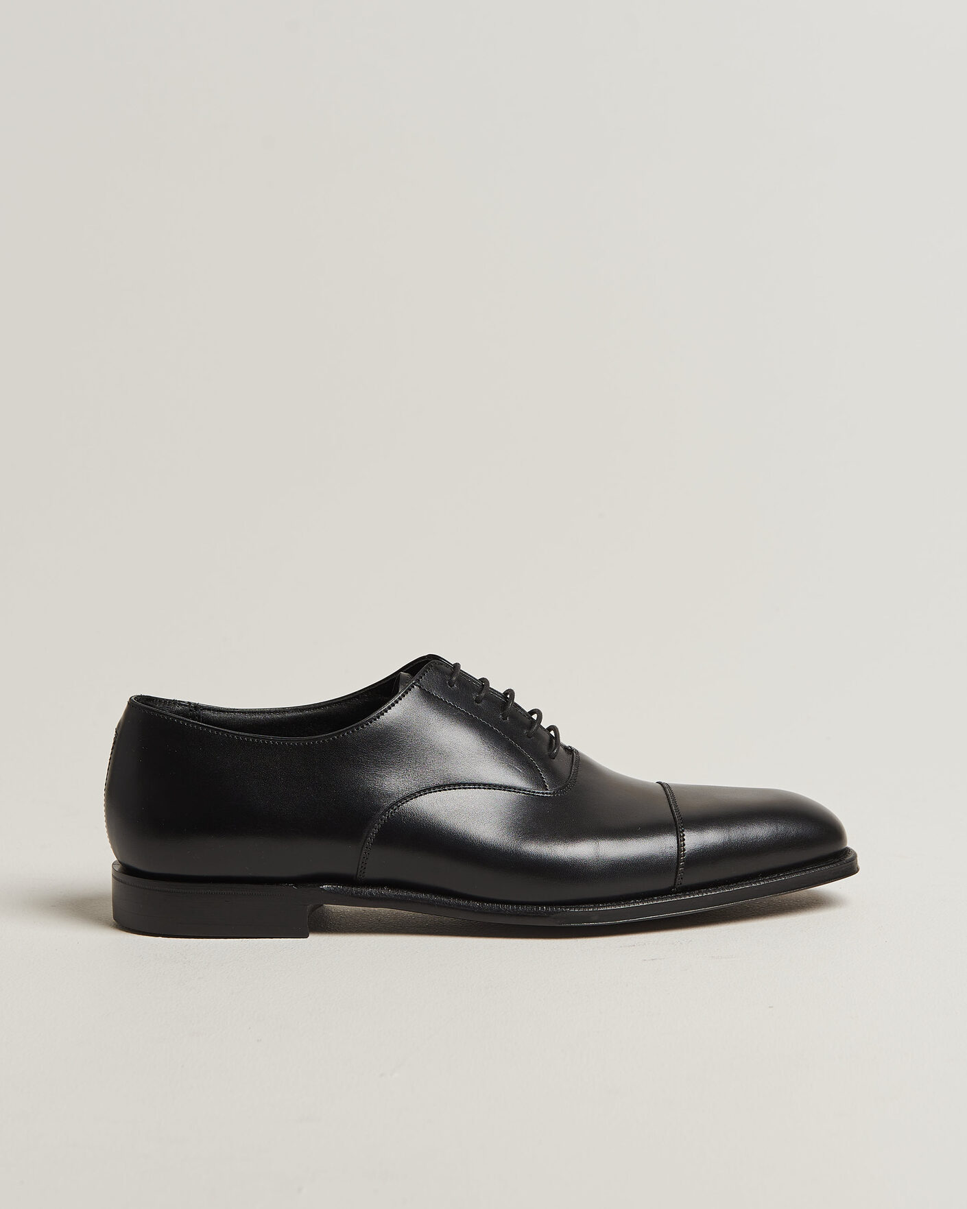 Herre | Oxfords | Crockett & Jones | Audley Handgrade Oxford Black Calf
