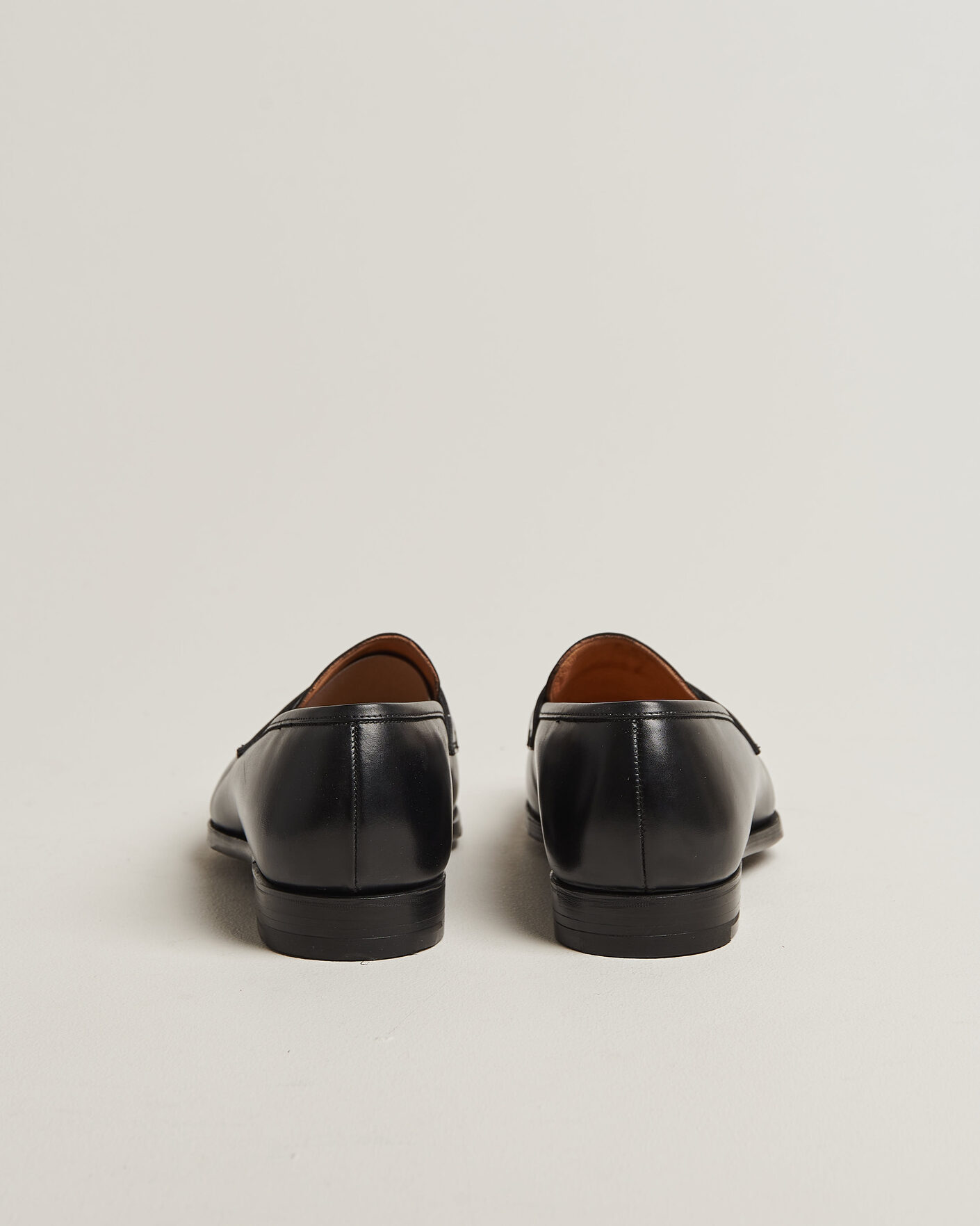 Herre | Loafers | Crockett & Jones | Crawford Handgrade Penny Loafer Black Calf