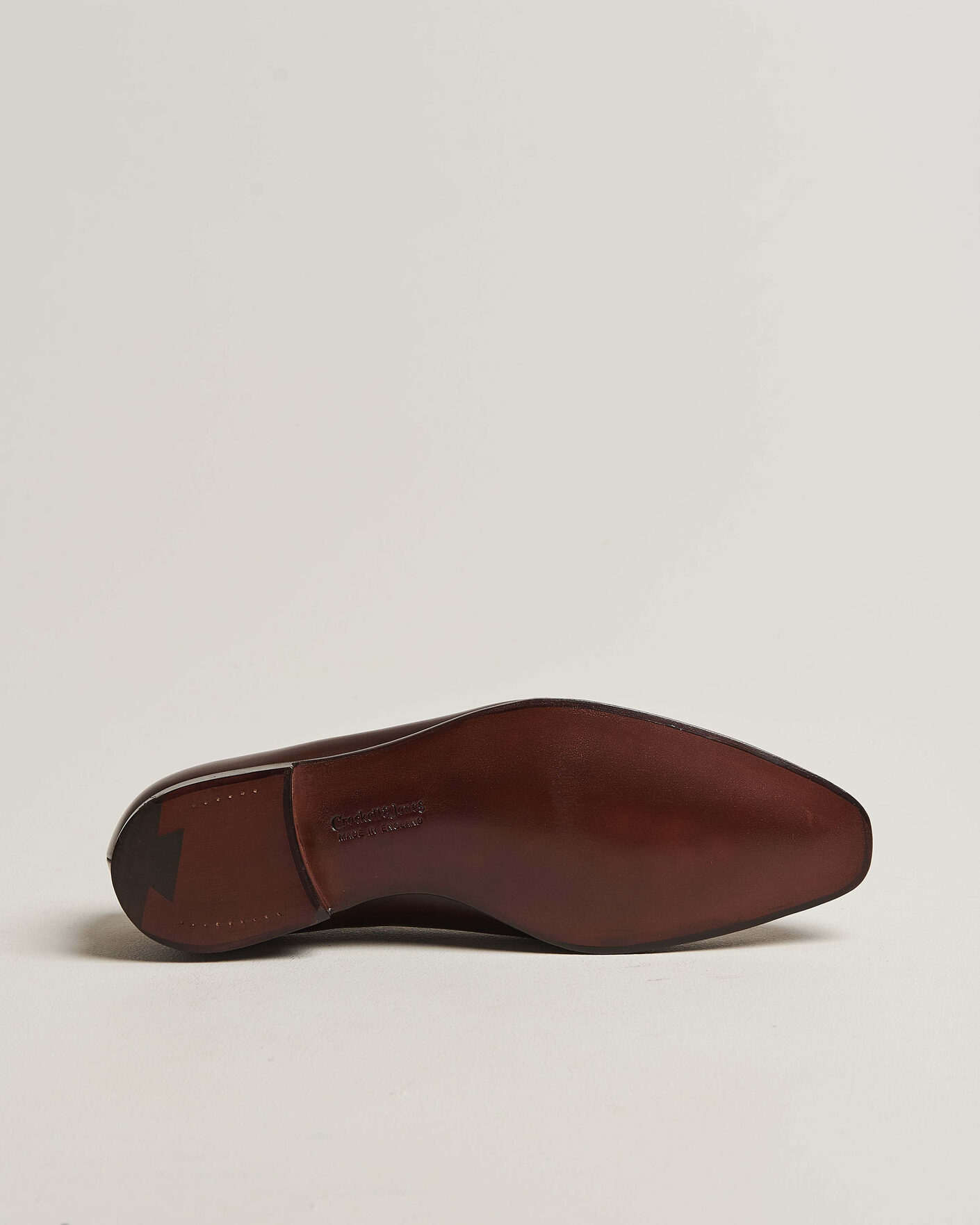 Herre | Oxfords | Crockett & Jones | Weymouth 2 Handgrade Wholecut Dk Brown Antique Calf