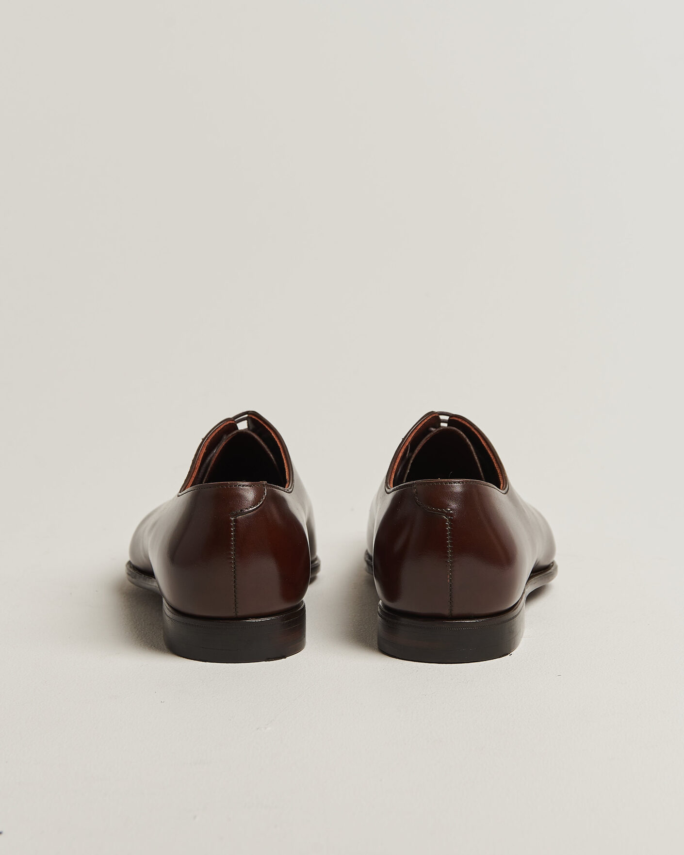 Herre | Oxfords | Crockett & Jones | Weymouth 2 Handgrade Wholecut Dk Brown Antique Calf