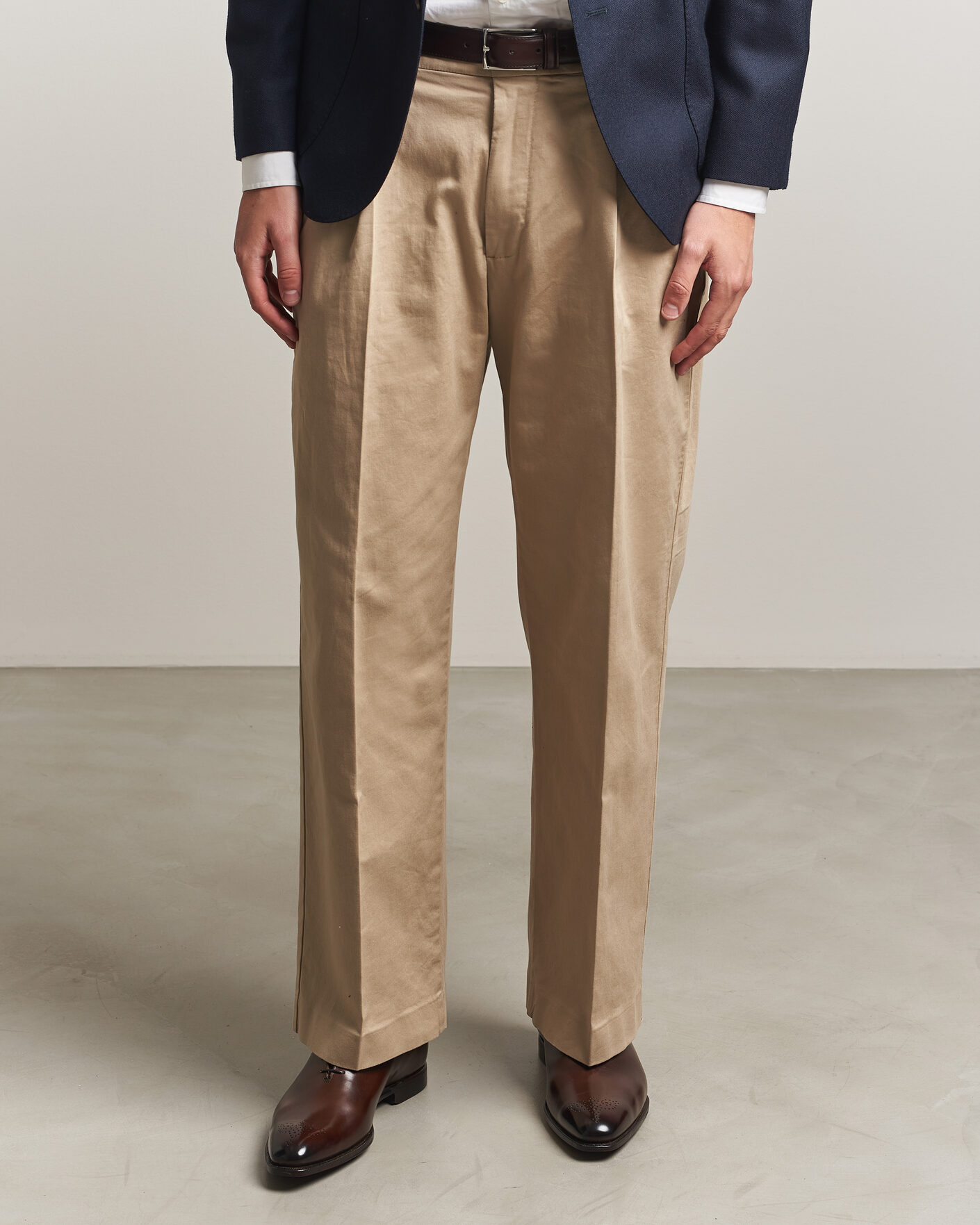 Herre | Oxfords | Crockett & Jones | Weymouth 2 Handgrade Wholecut Dk Brown Antique Calf
