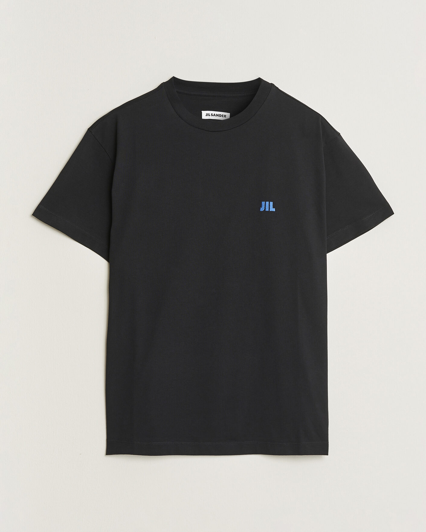 Herre | T-Shirts | Jil Sander | Short Sleeve Jil Logo T-Shirt Black