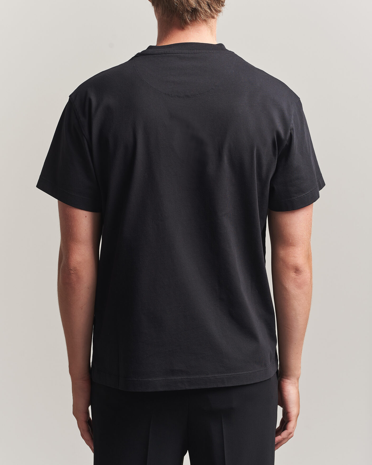 Herre | T-Shirts | Jil Sander | Short Sleeve Jil Logo T-Shirt Black
